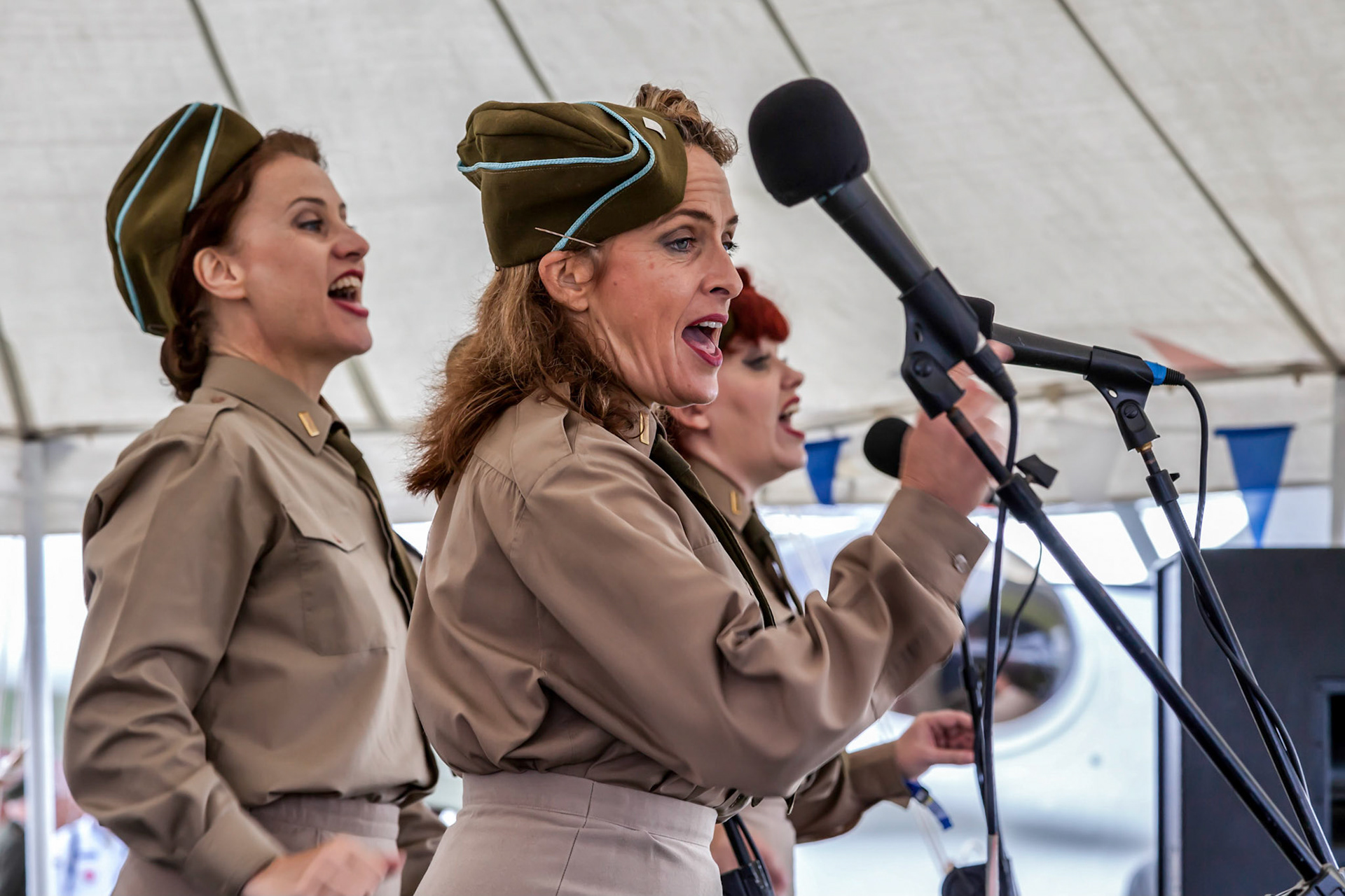 Female Singers at the Goodwood Revival