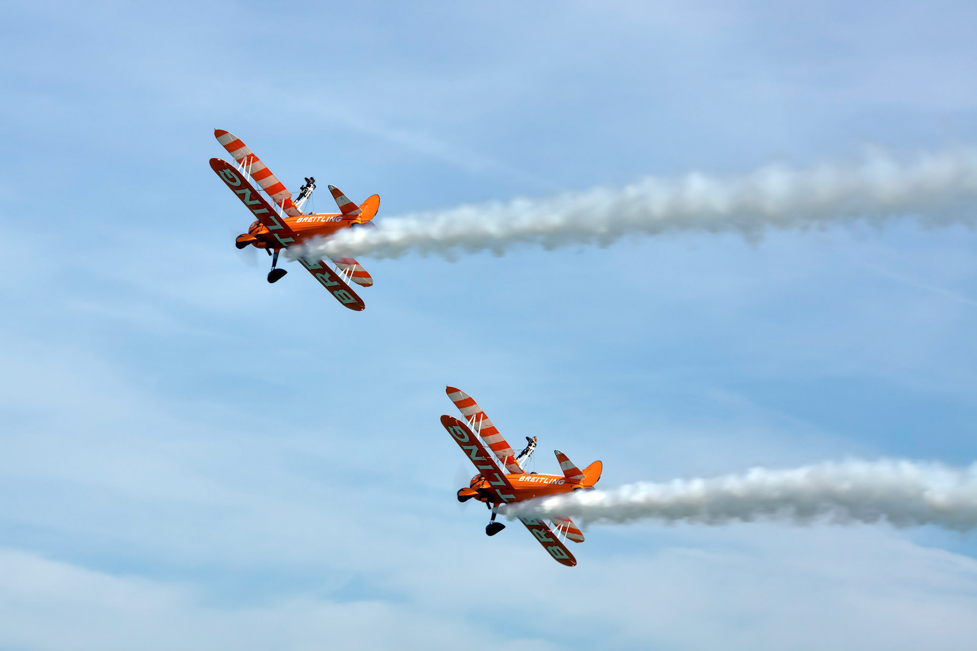 Breitling Wingwalkers at Airbourne