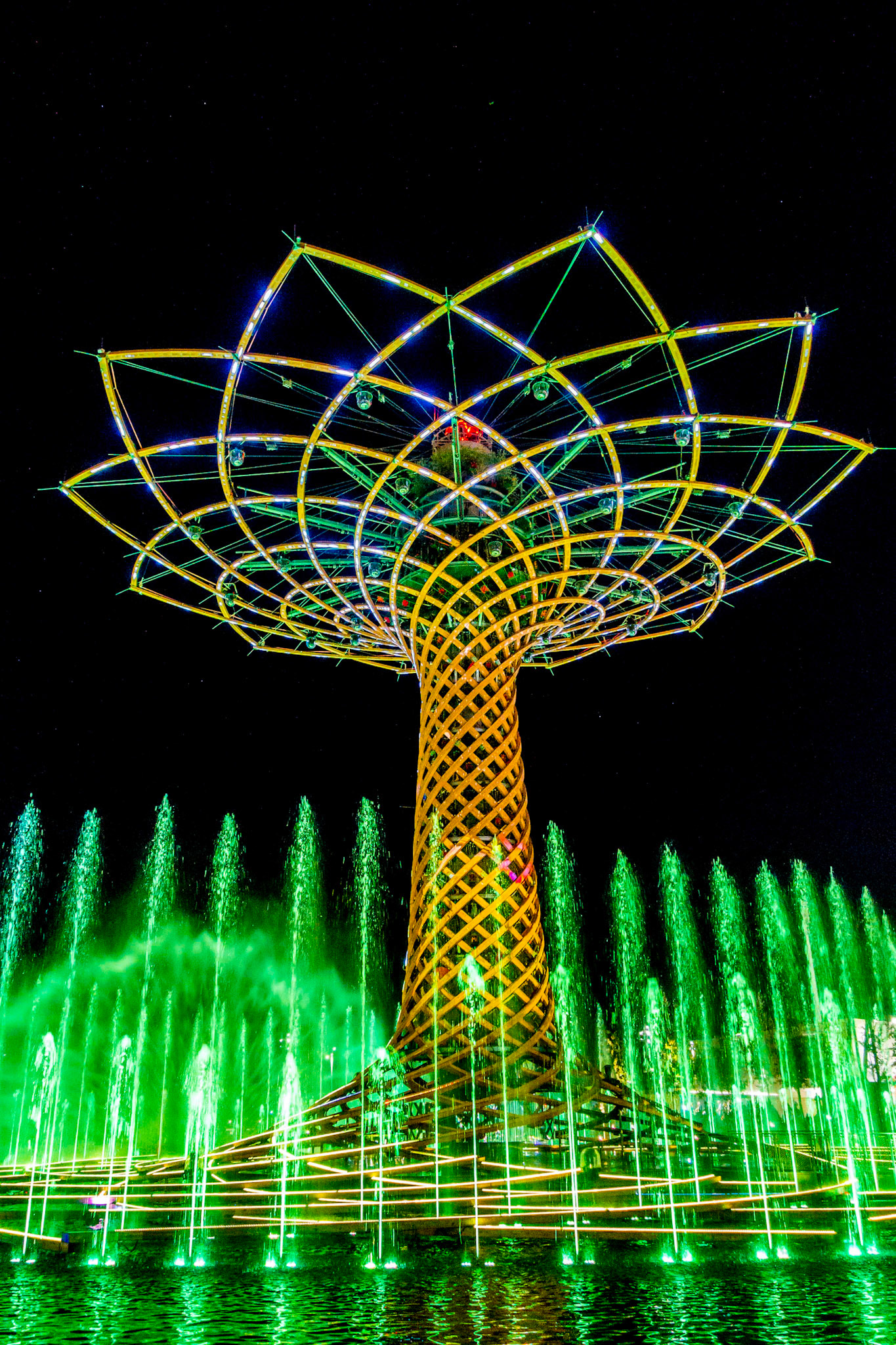 Tree of Life at Expo in Milan Italy