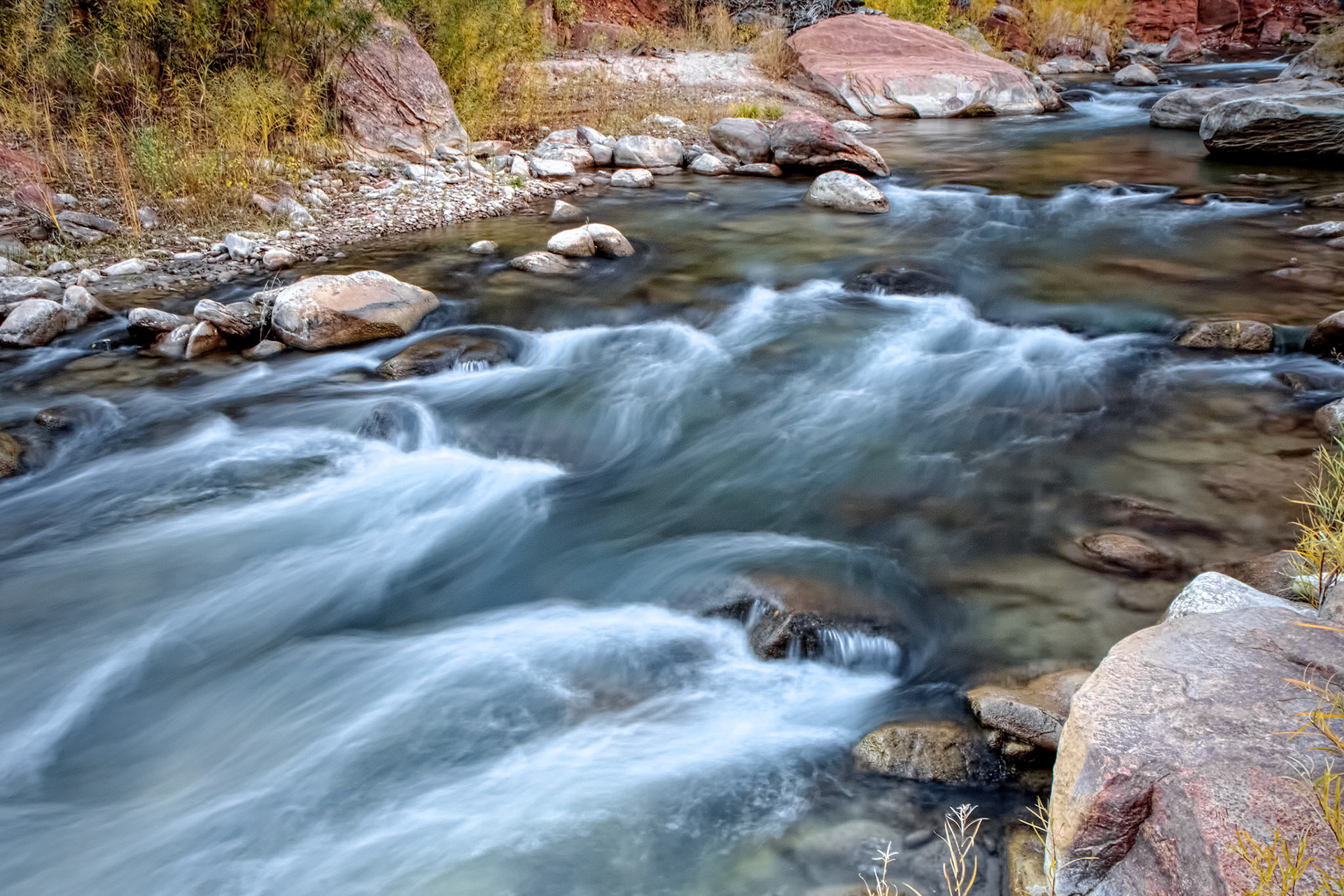 Late Afternoon at the Virgin River Valley