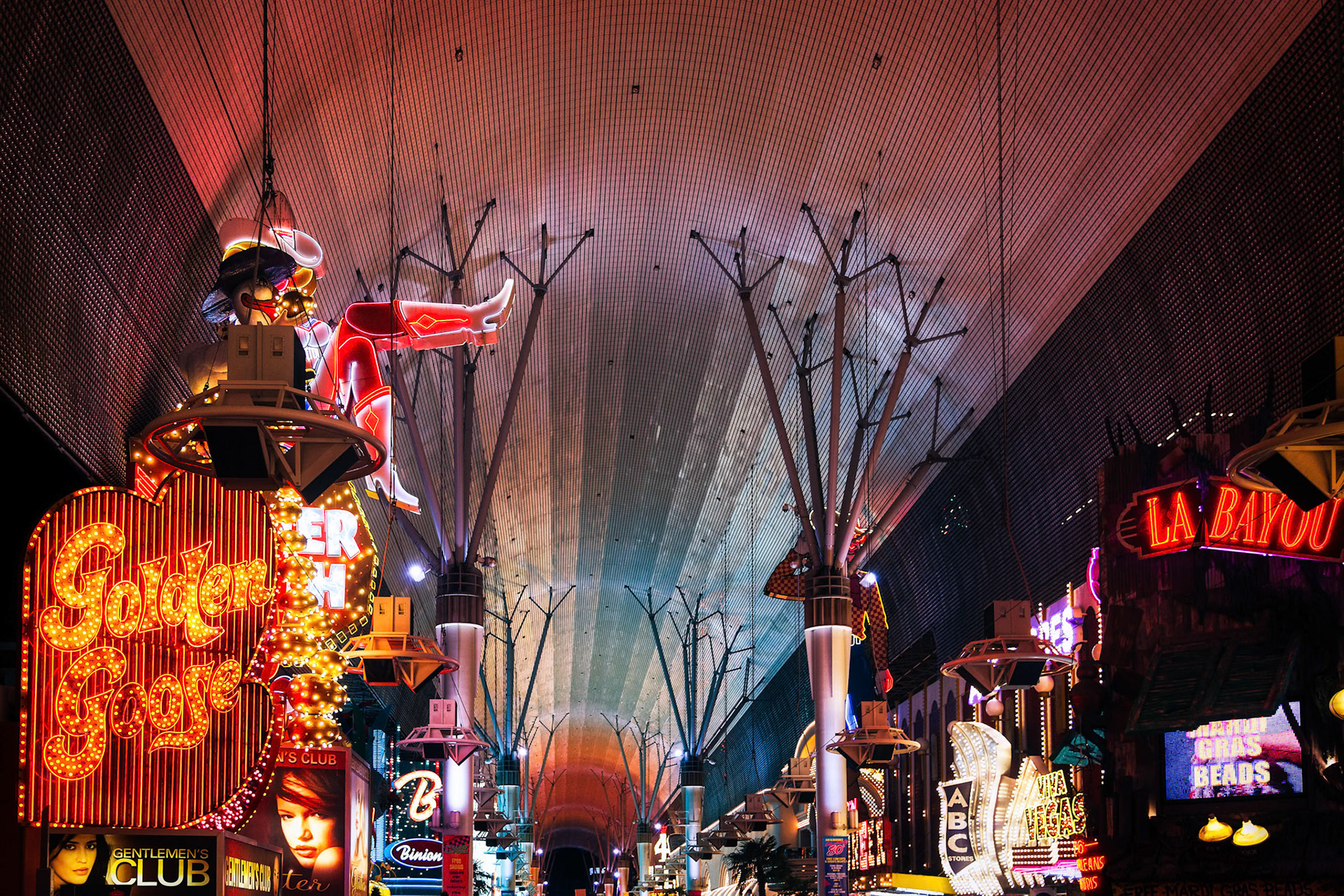 The Fremont Light Experience in Las Vegas