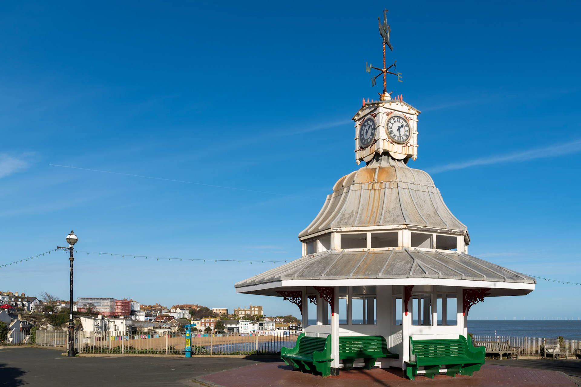 BROADSTAIRS, KENT/UK - JANUARY 29 : View of the Old Clock in Broadstairs on January 29, 2020