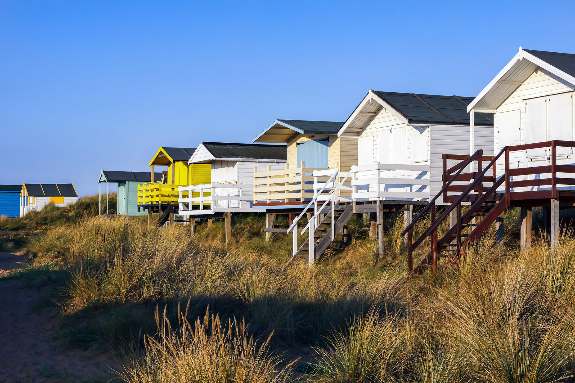 Beach Huts in Old Hunstanton
