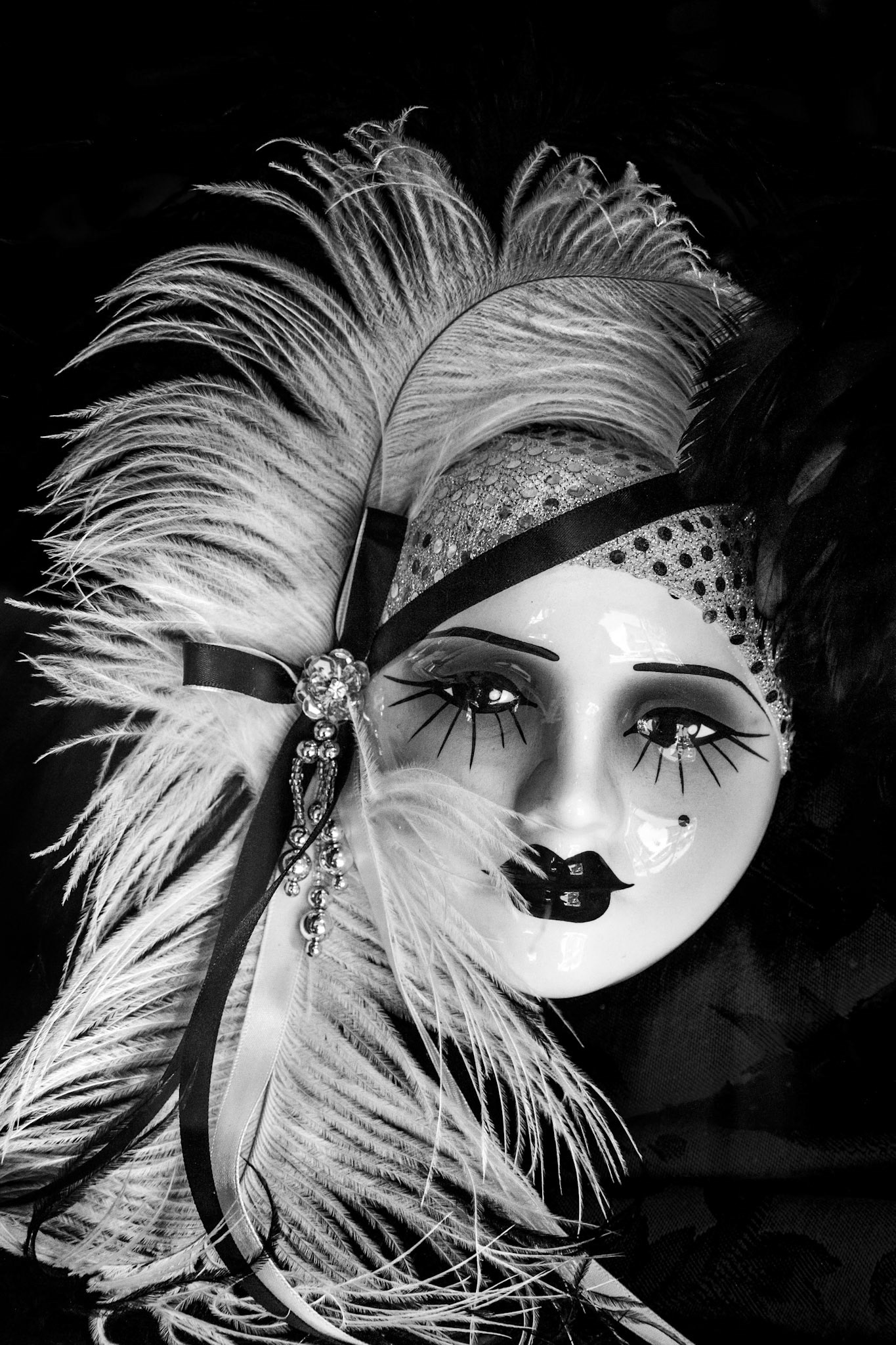 Mannequin on Display in a Shop Window