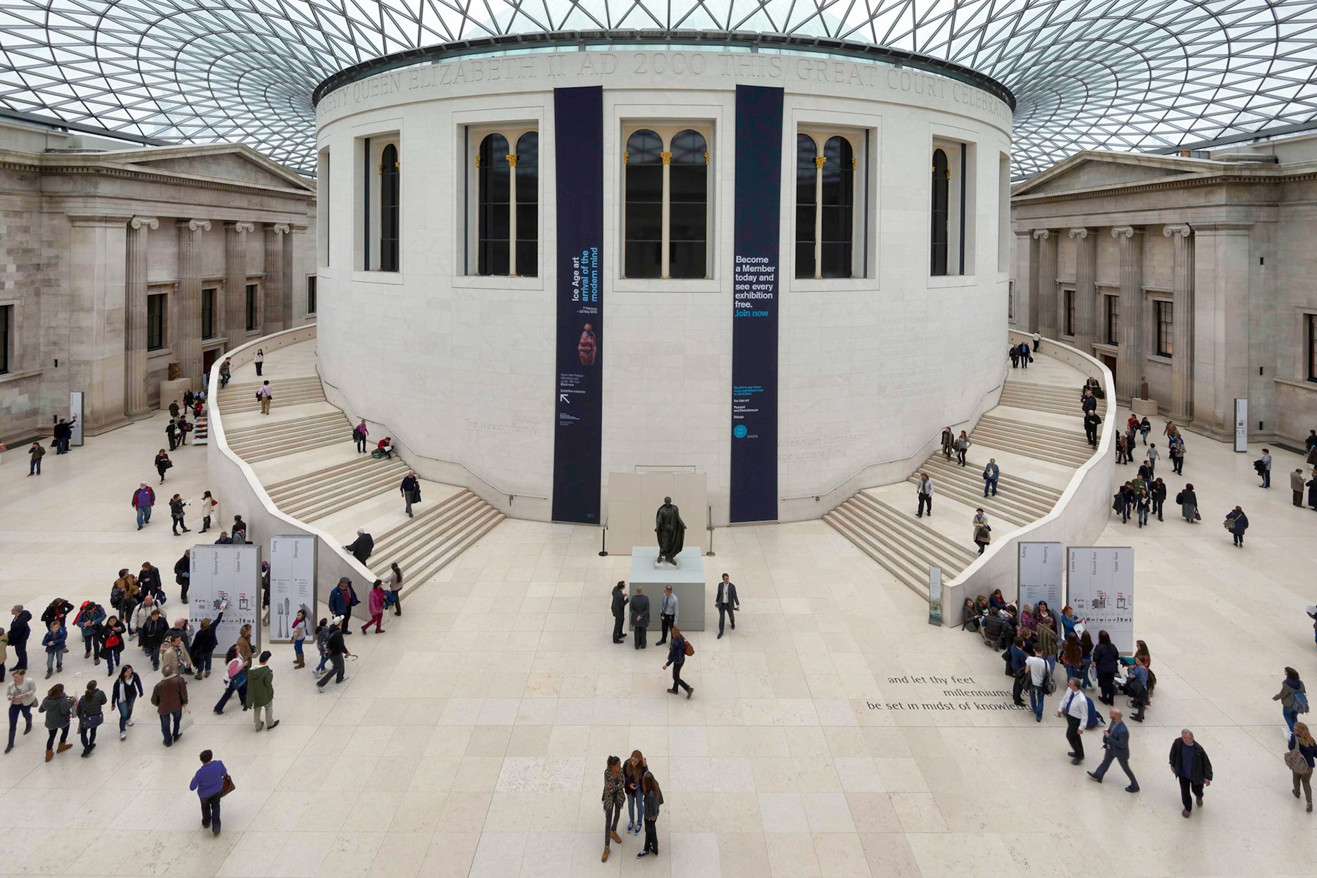 The Great Court at the British Museum