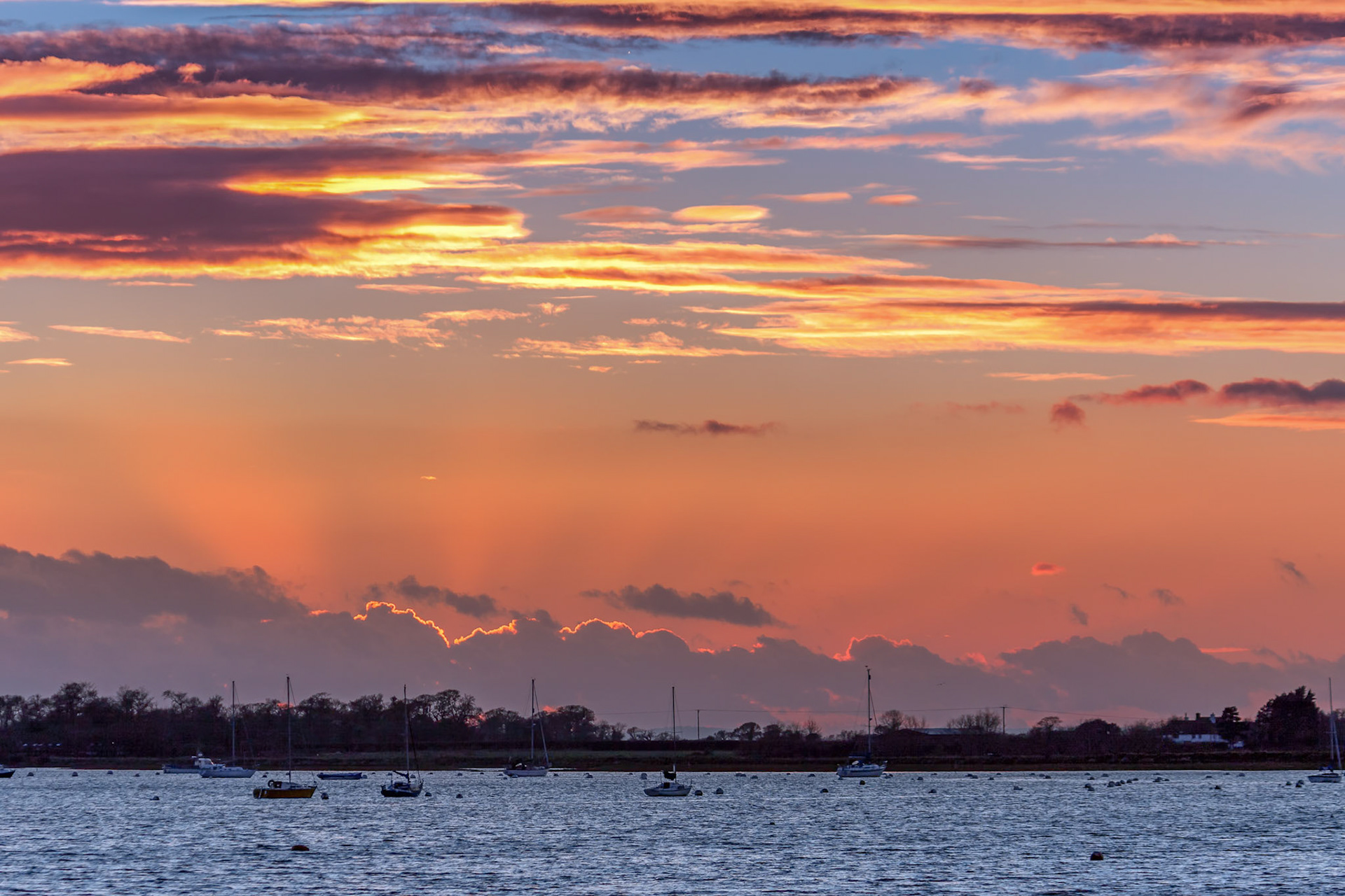 Stunning Sunset at Bosham