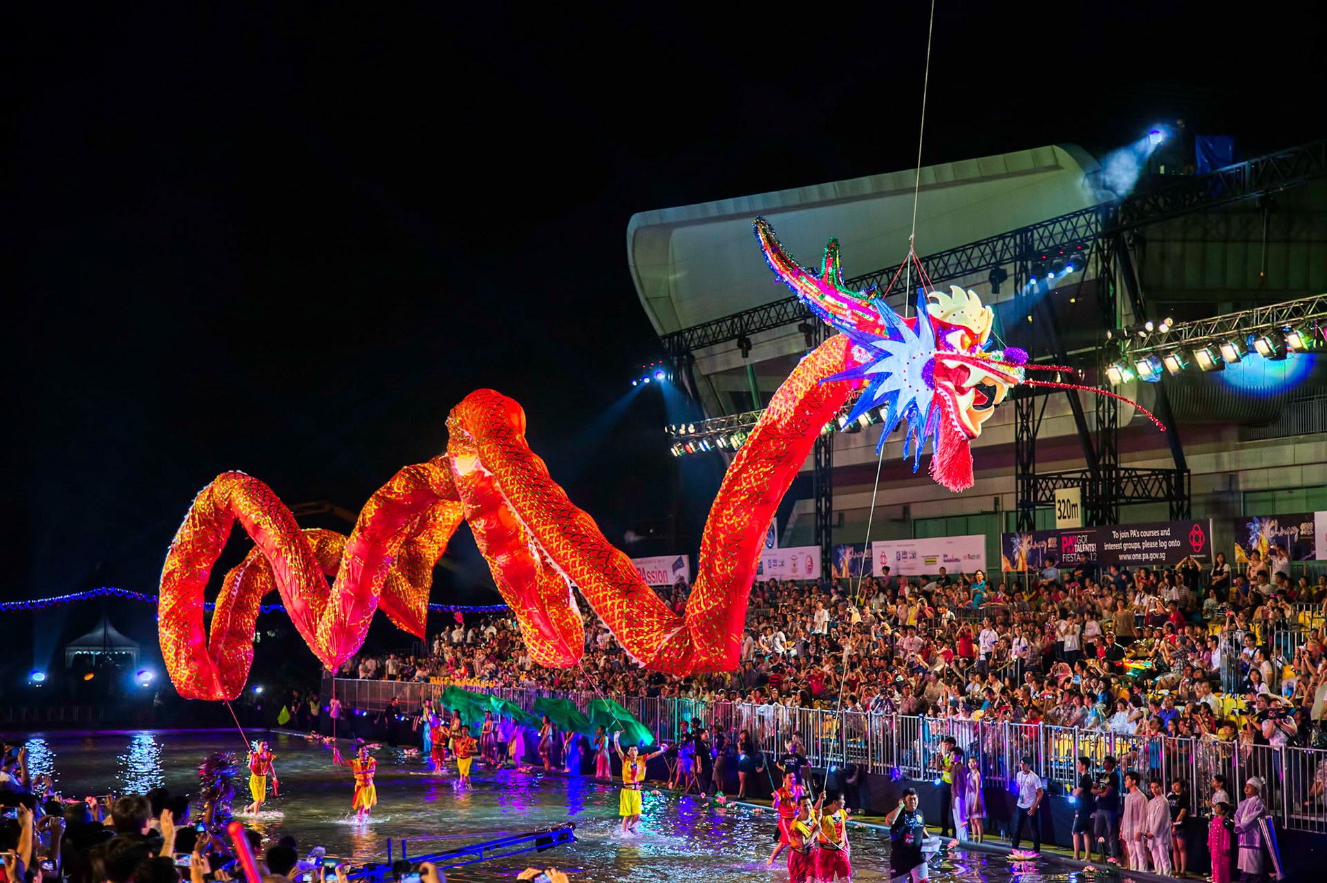 Chingay Festival 2012 in Singapore
