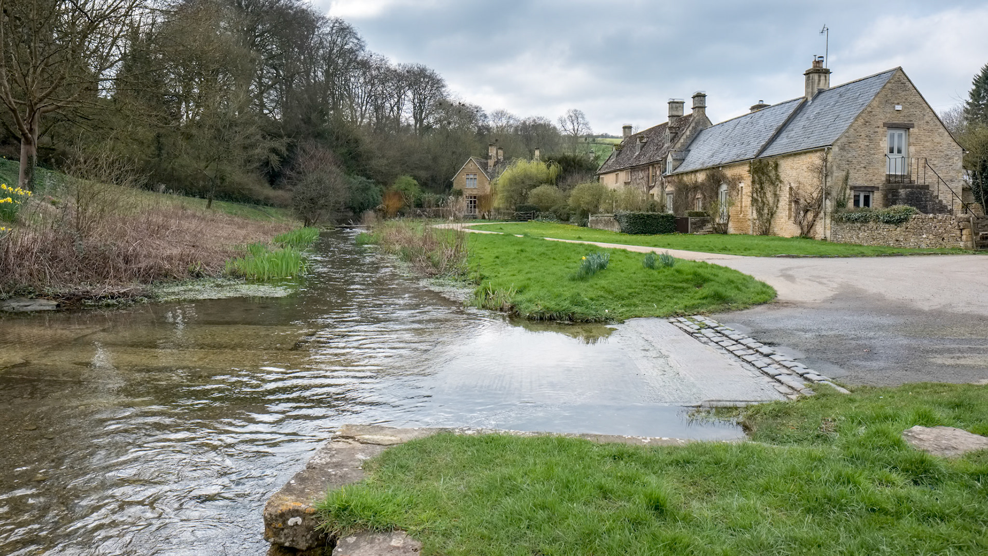 Scenic View of Upper Slaughter Village