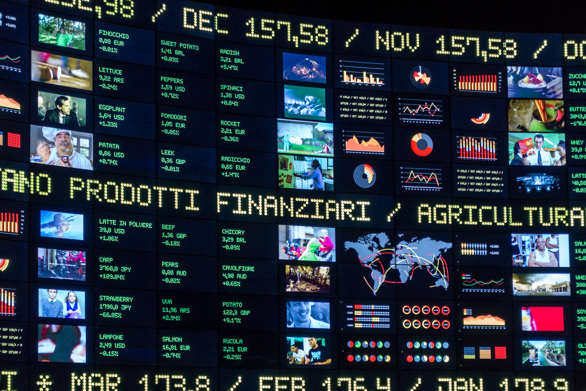 Exhibit at Expo in Milan Italy