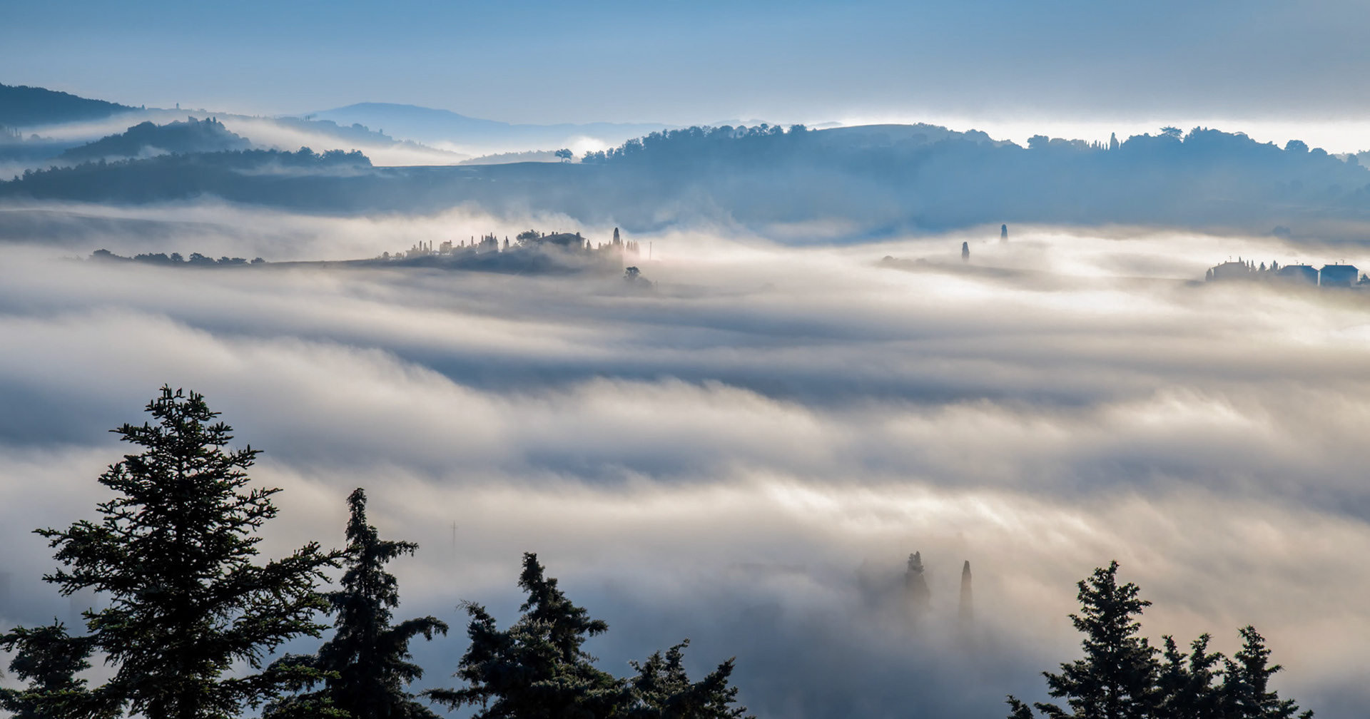 Early morning in Val d'Orcia