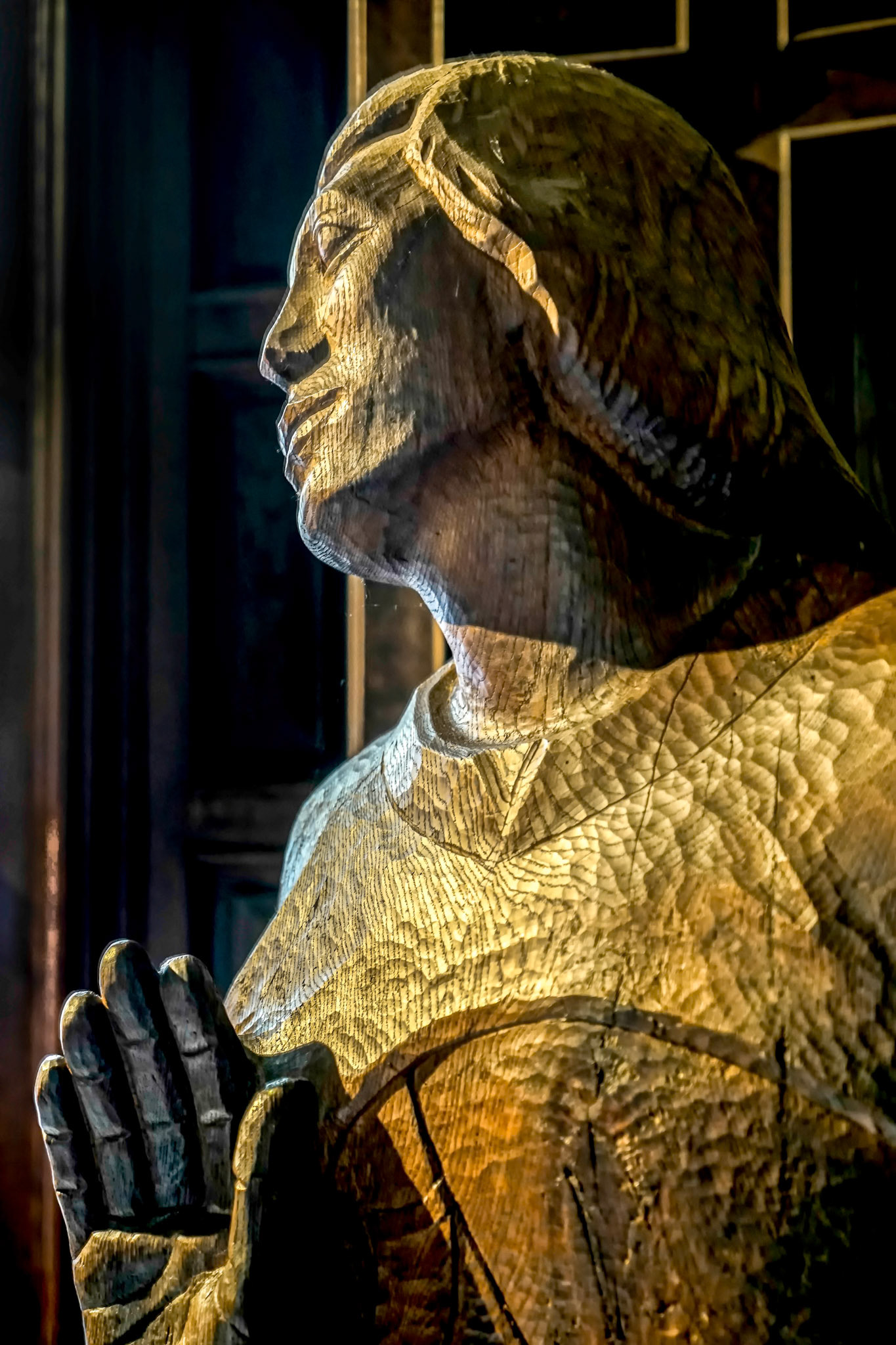 Statue in St Stephans Cathedral in Vienna