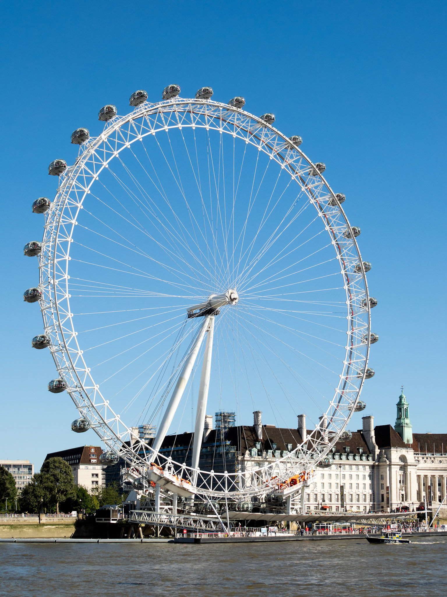 View of the London Eye