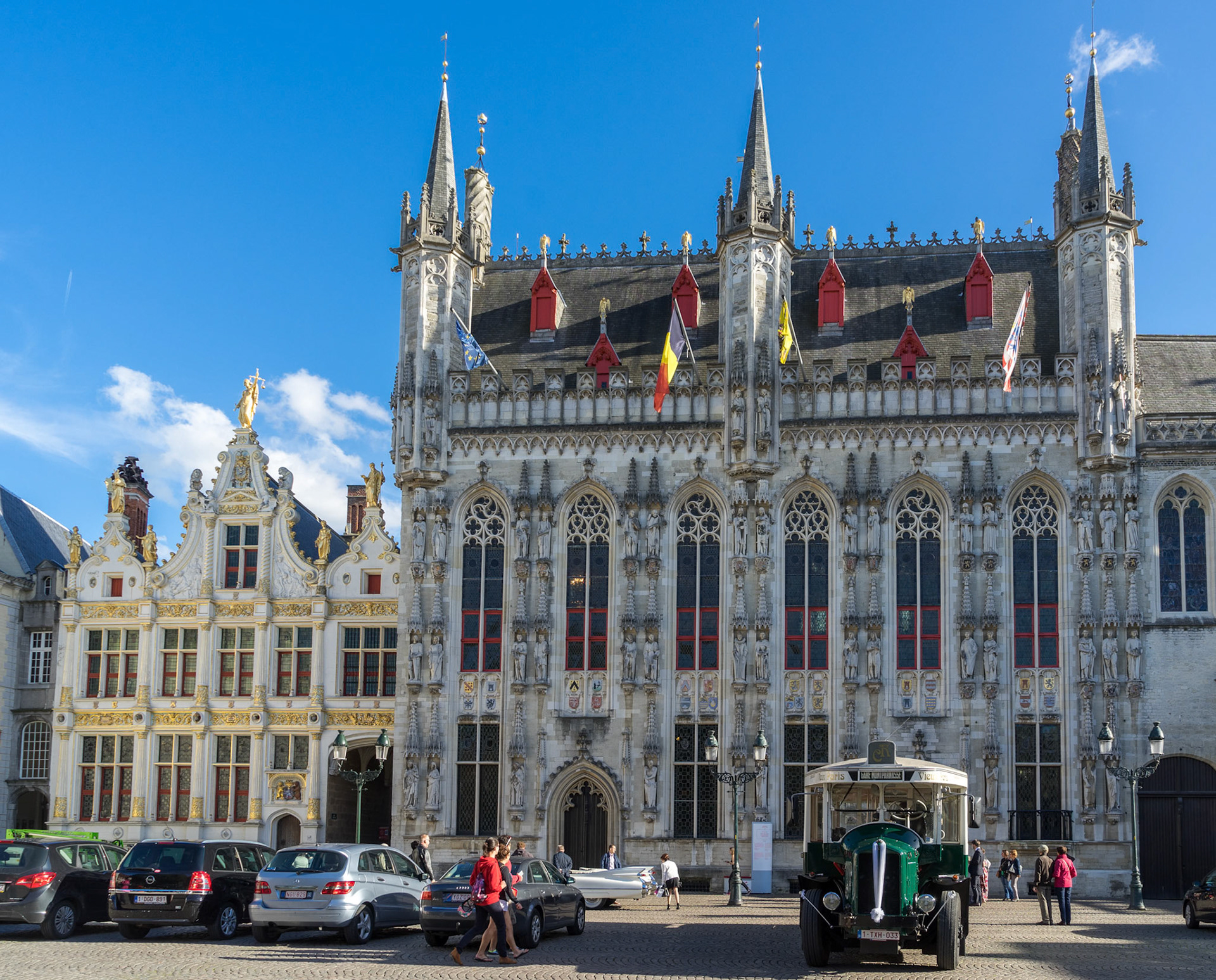 Provincial Palace in Market Square Bruges