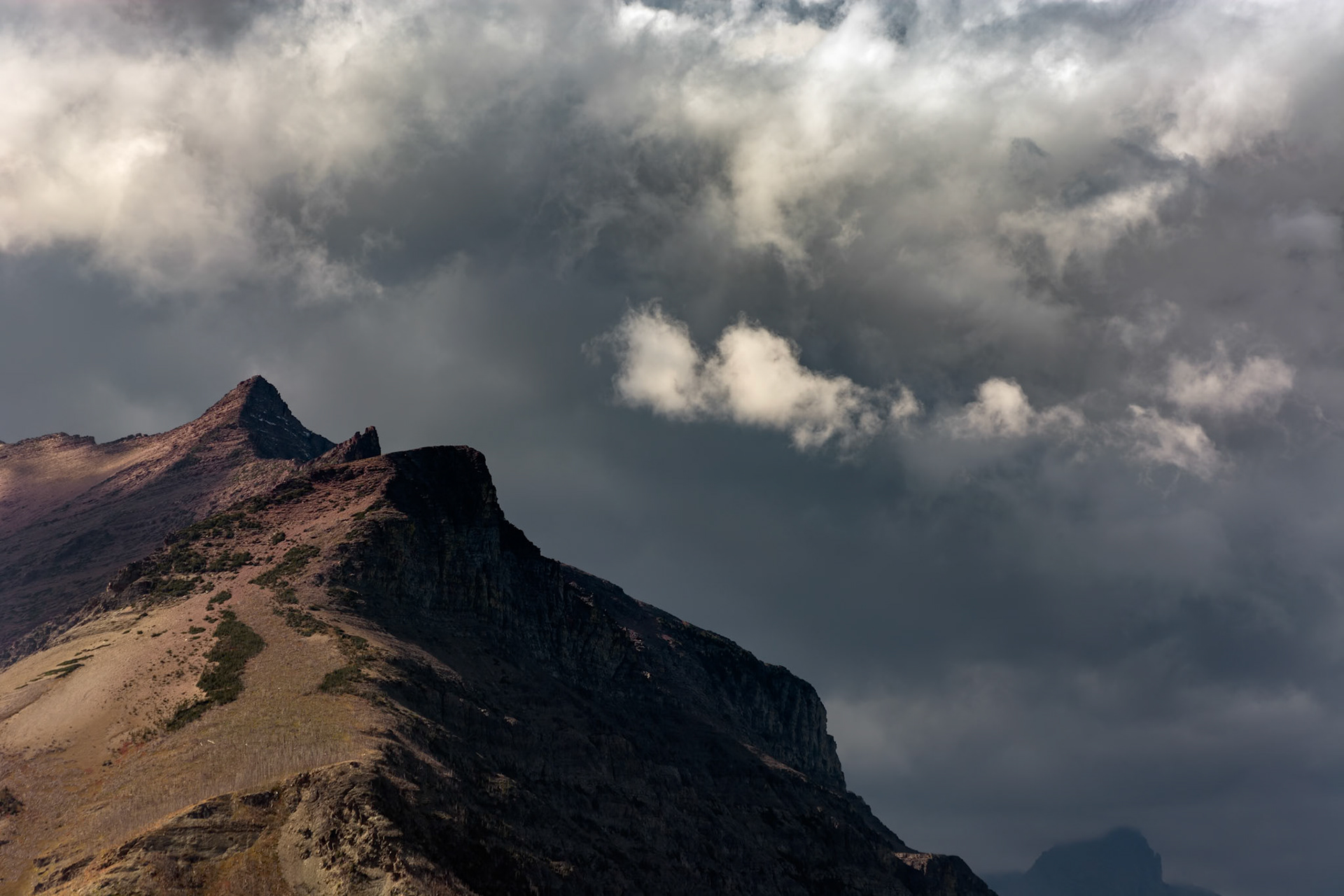 Scenic View of Glacier National Park