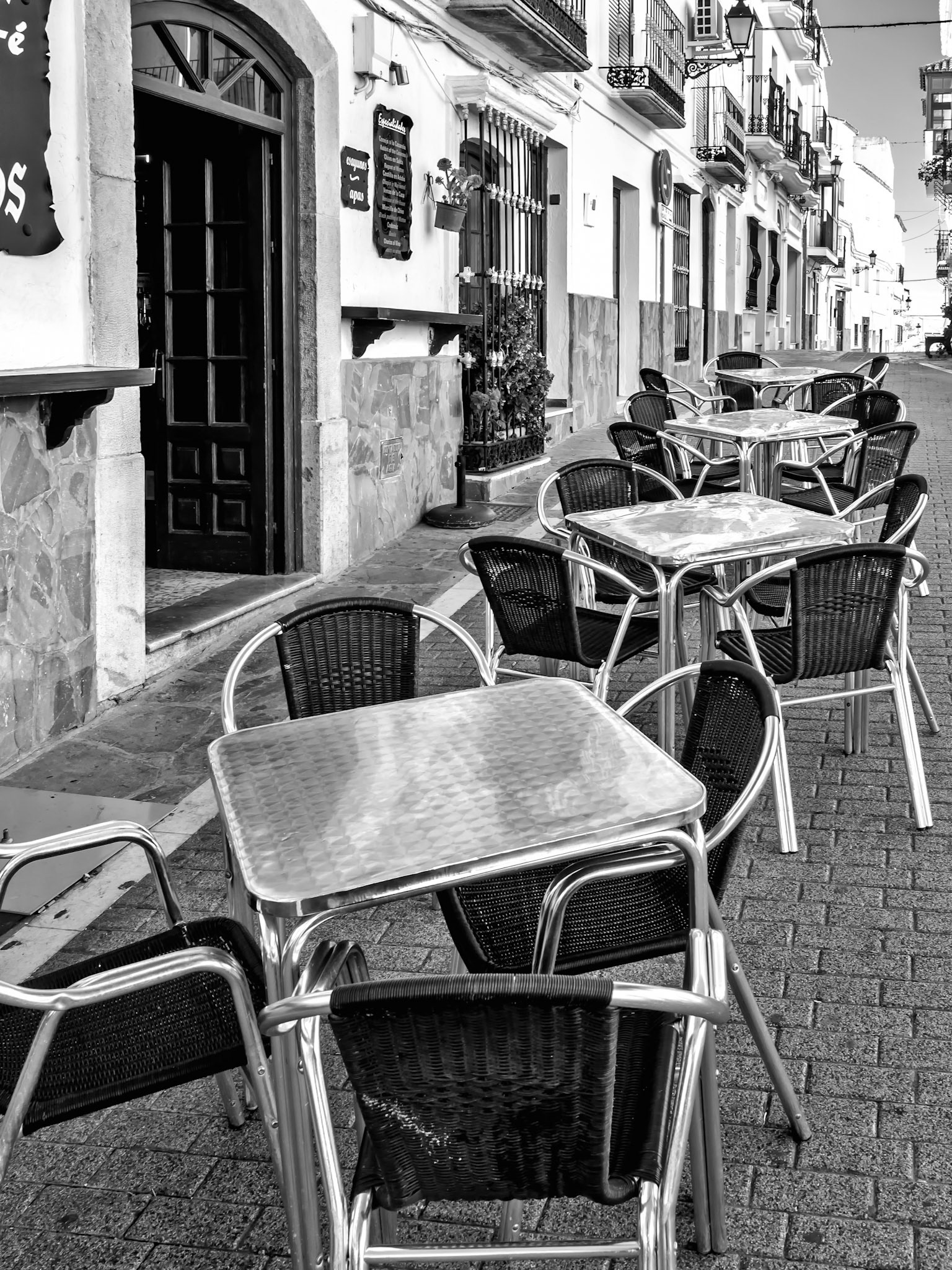 Street Scene in Casares