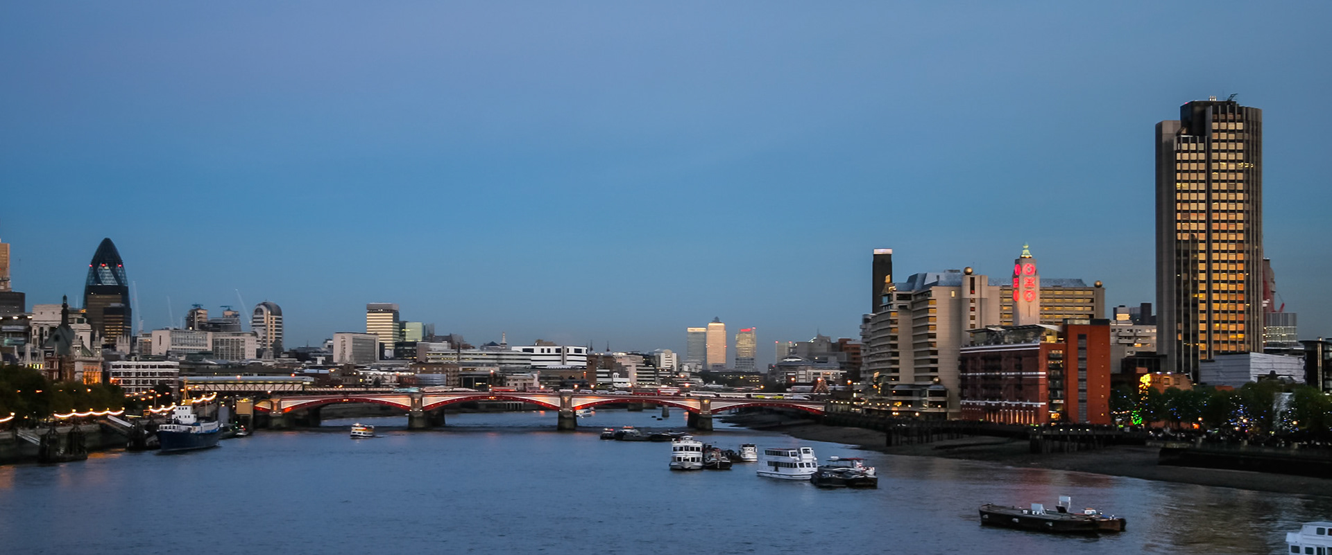 London Skyline at Dusk