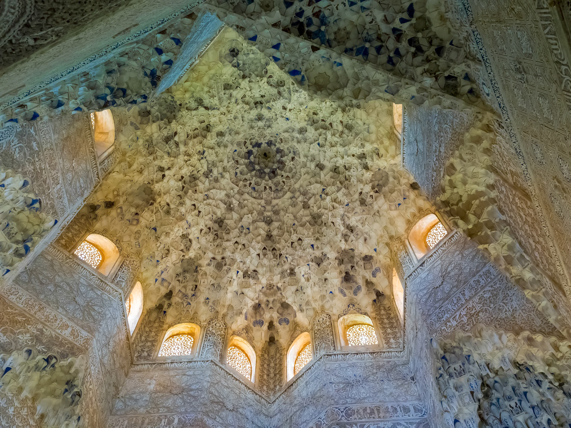 Part of the Alhambra  Palace in Granada