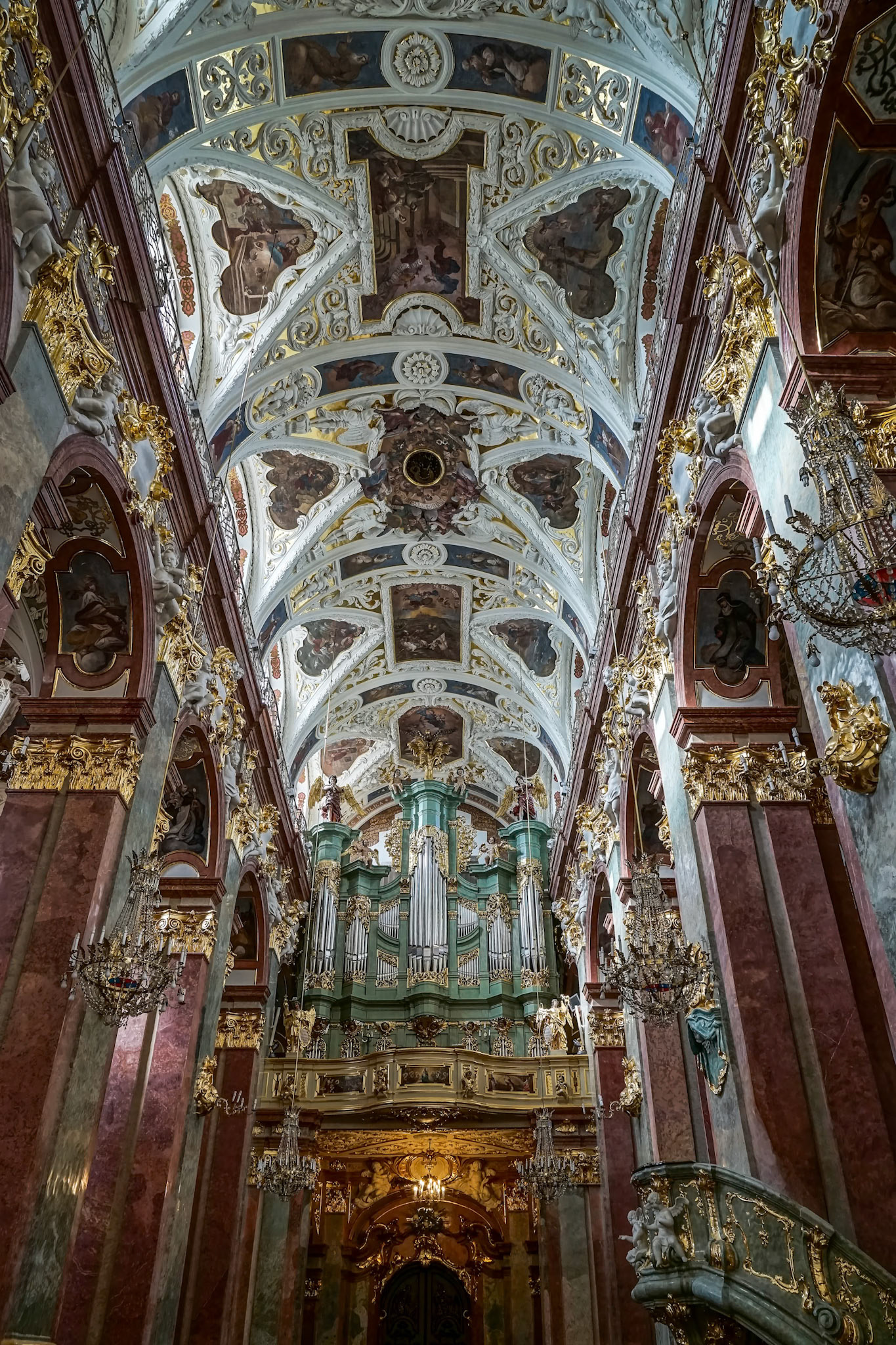 Partial View of the Jasna Gora Monastery in Czestochowa Poland