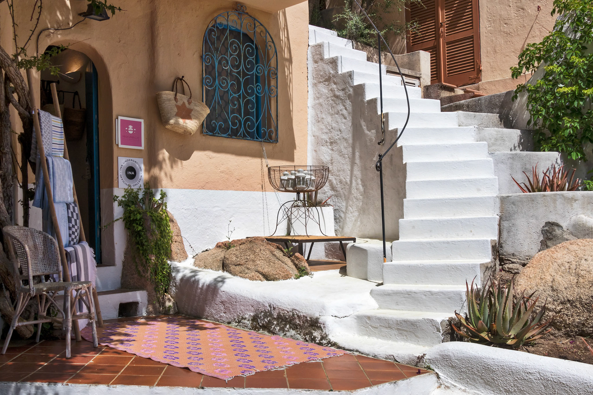 Shop at Porto Rafael in Sardinia