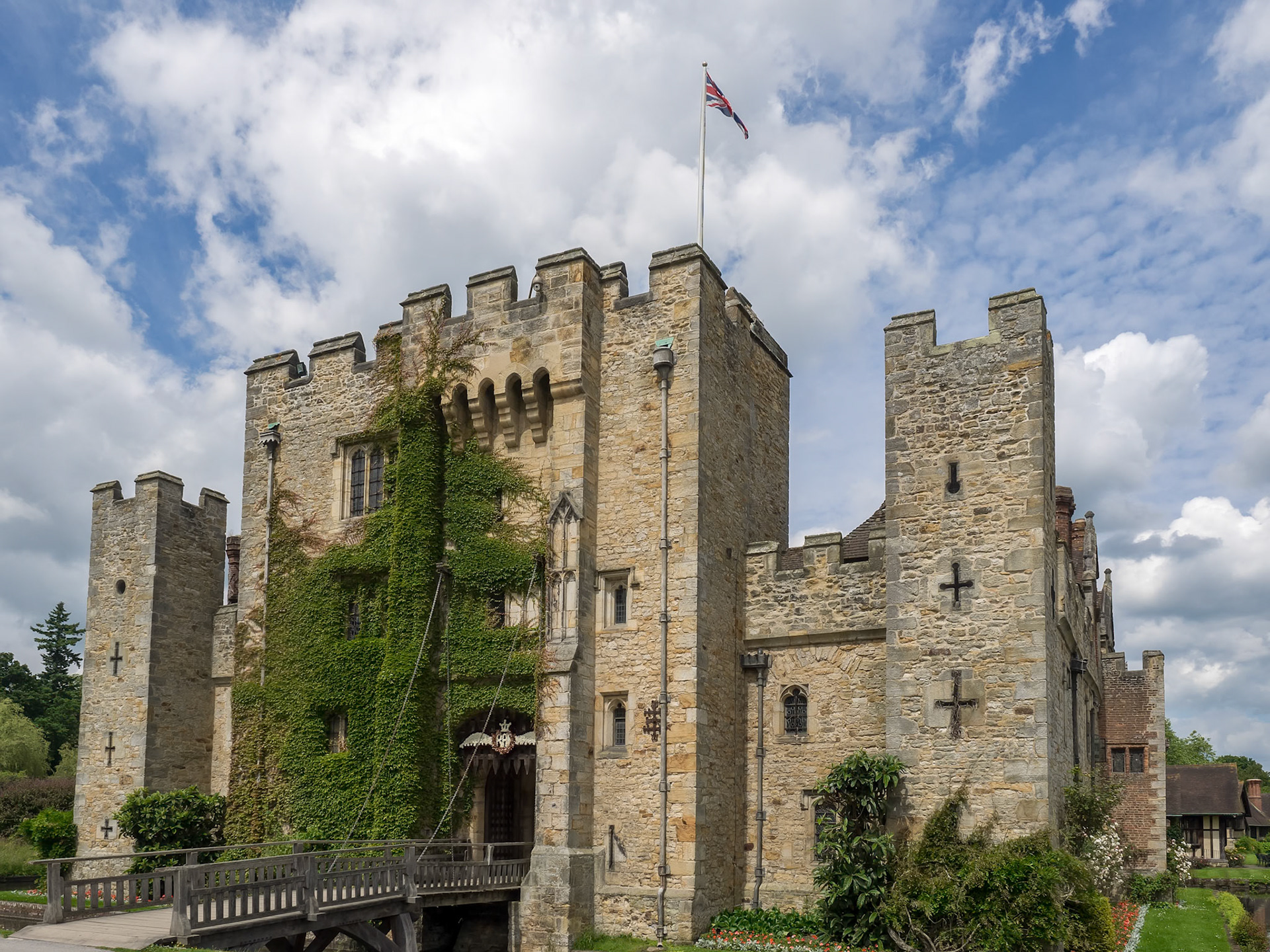 View of Hever Castle