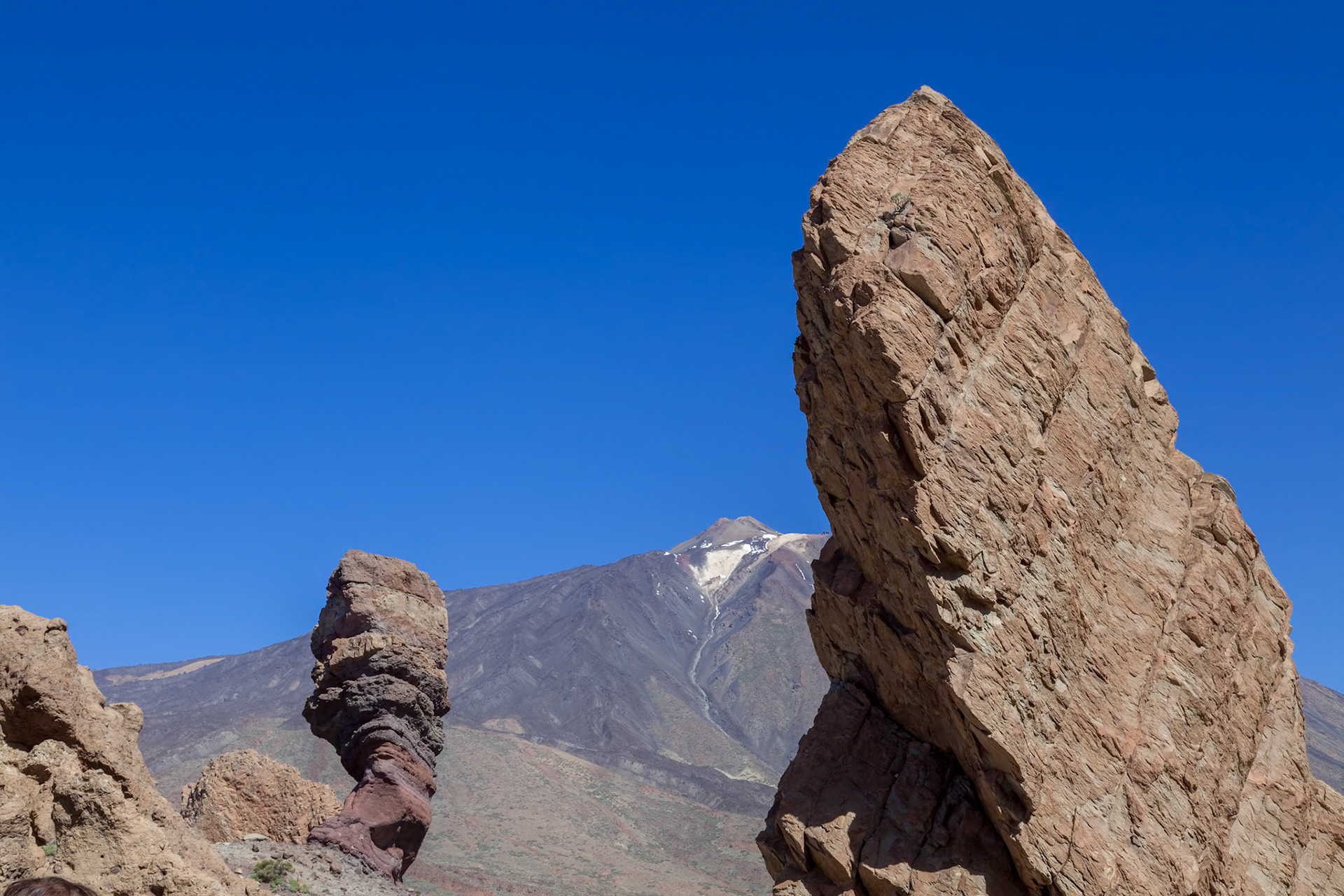 The finger of God, the Tree and Mount Teide