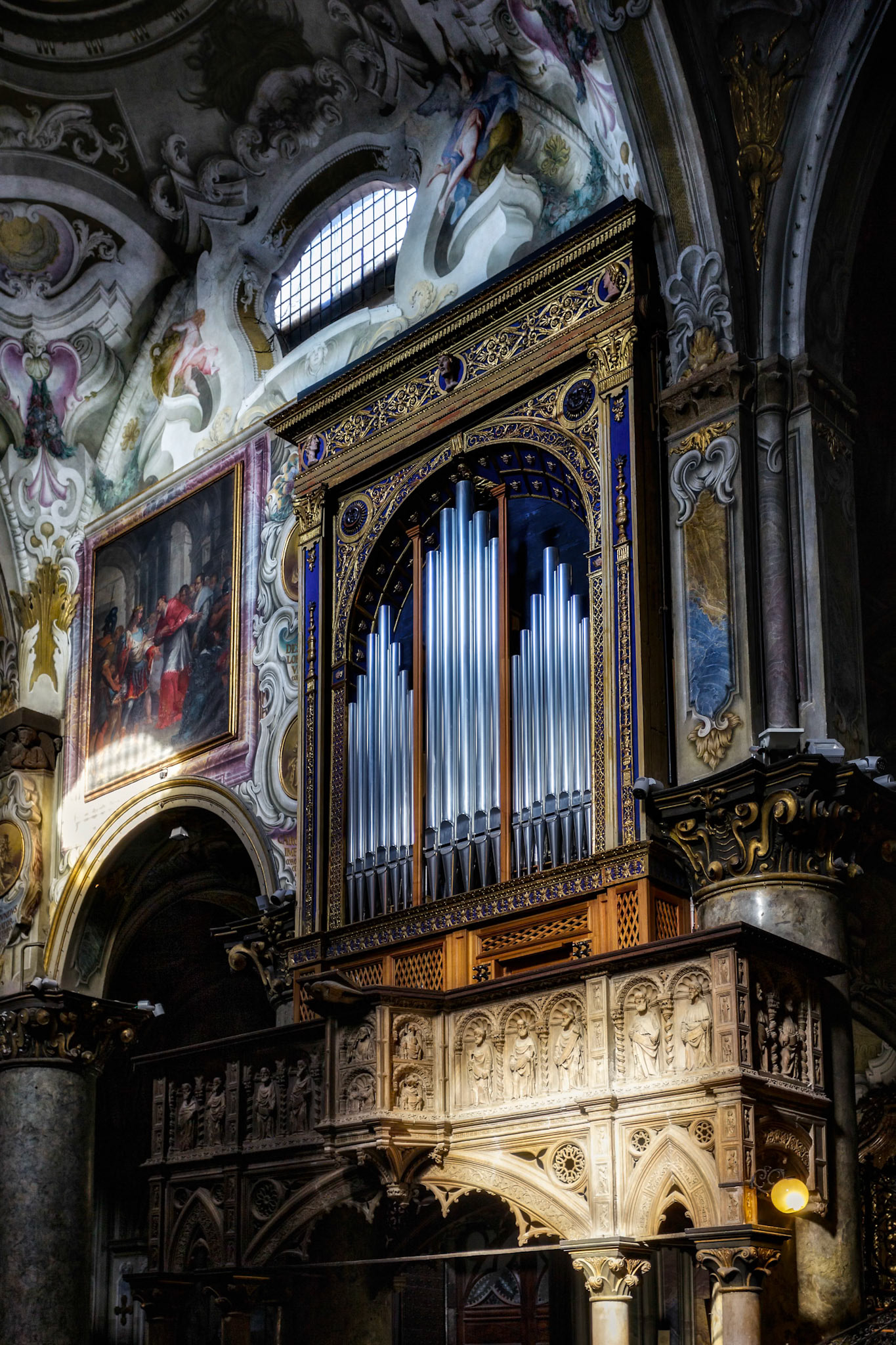 Organ in the Cathedral at Monza