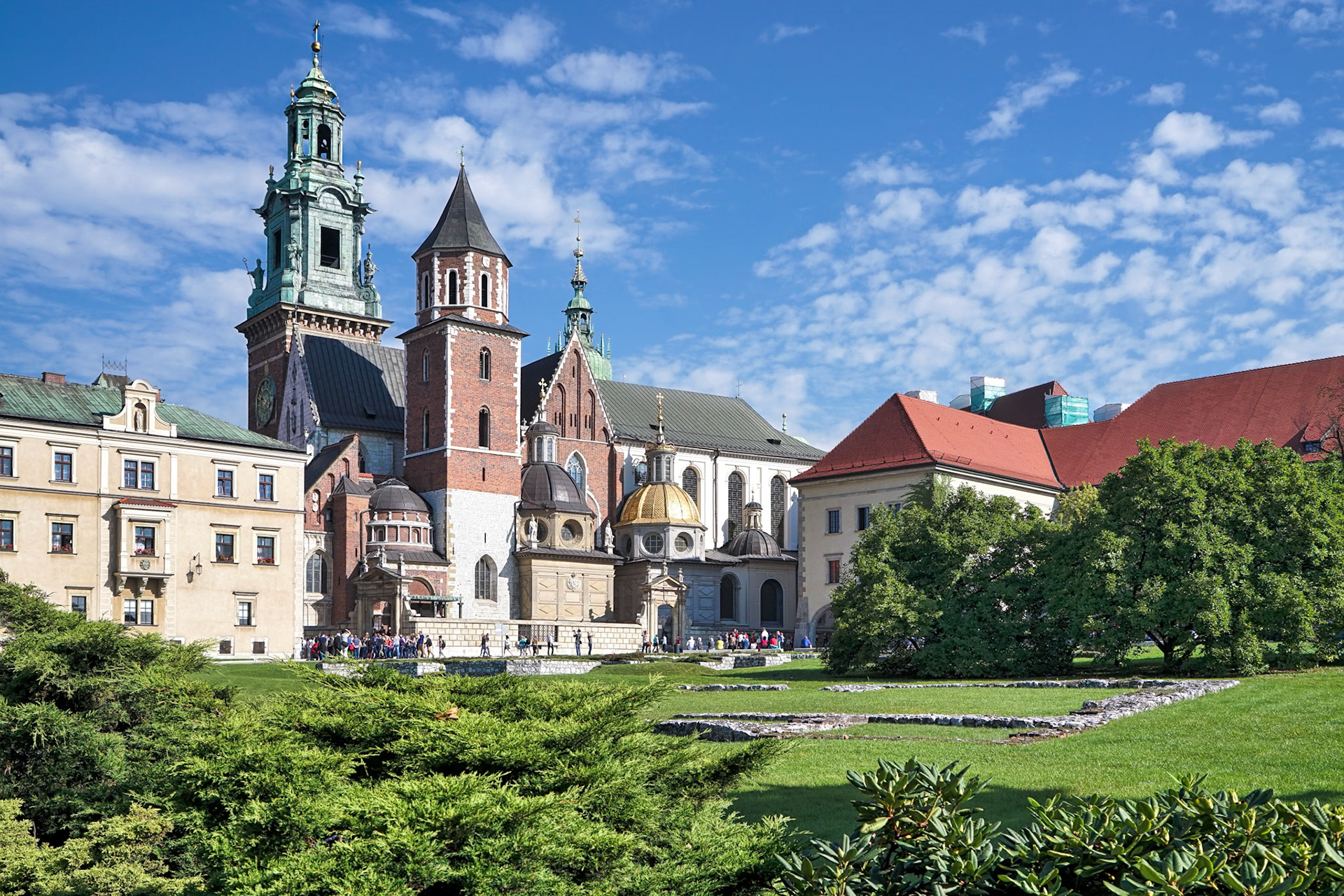 Wawel Cathedral in Krakow Poland