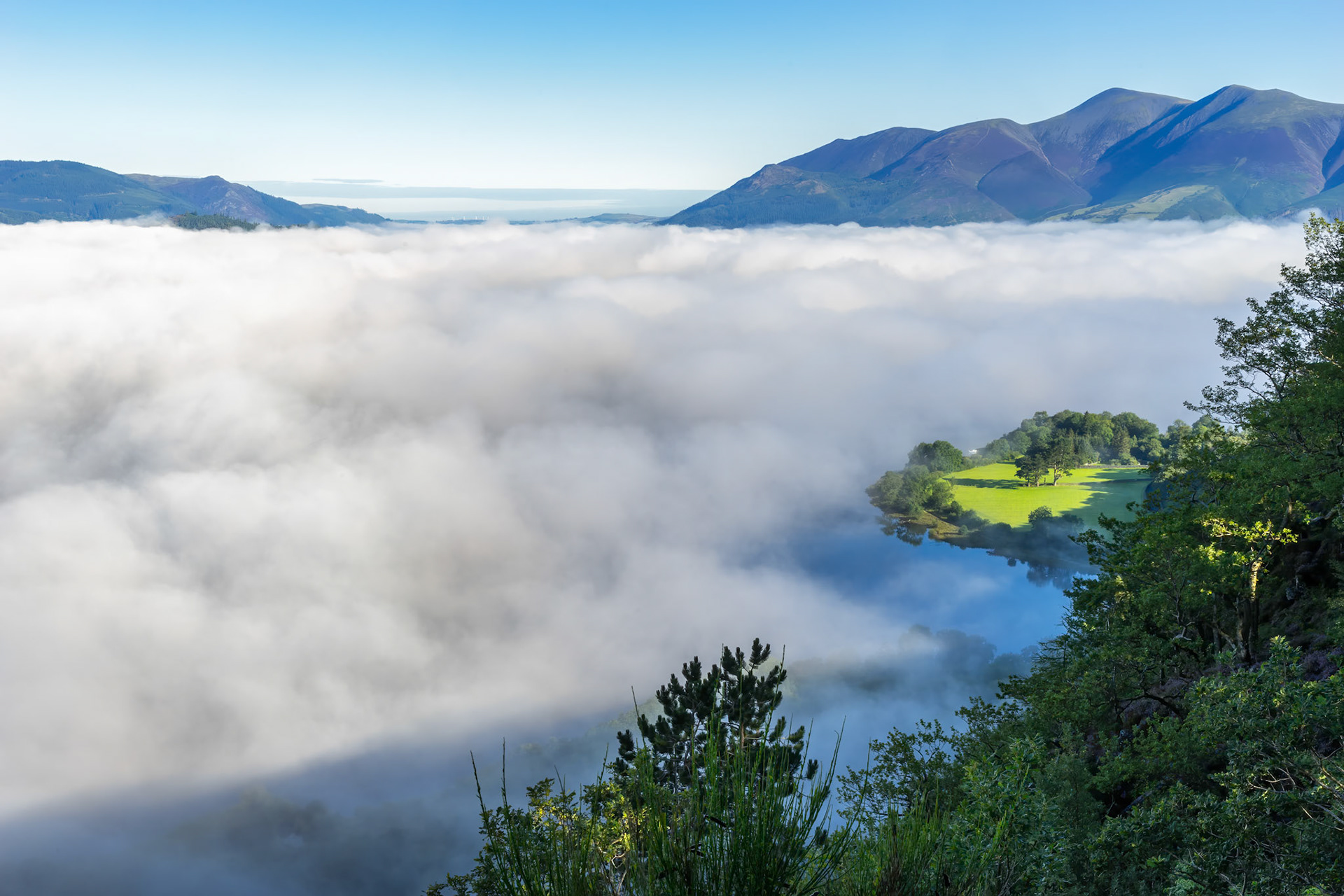 View from Surprise View near Derwentwater