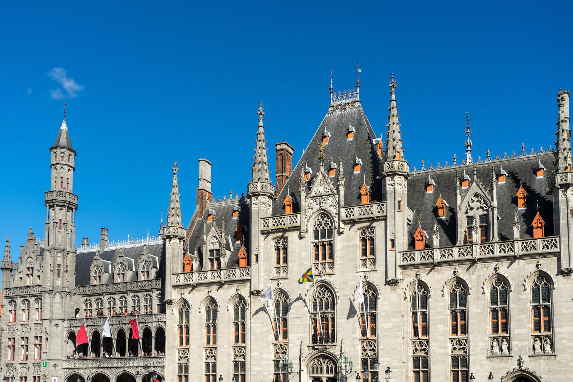 City Hall in Market Square, Bruges