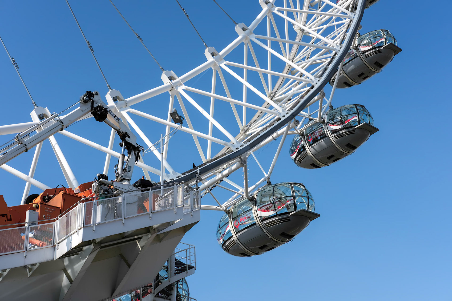 View of the London Eye