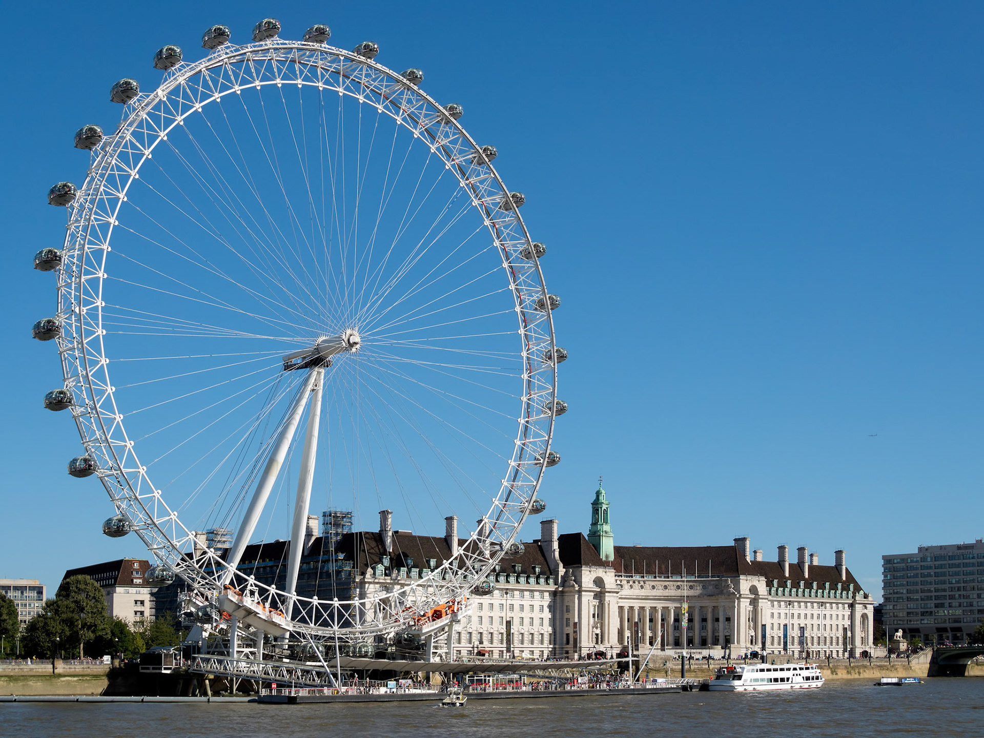 View of the London Eye