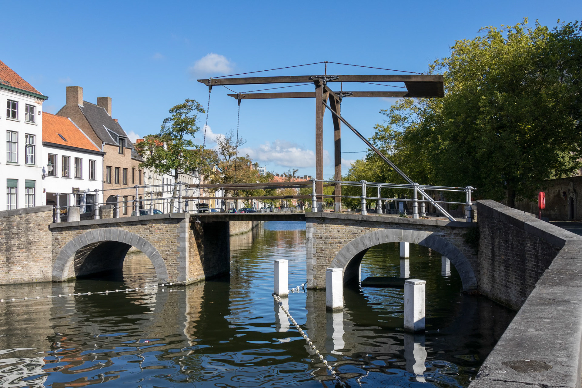 Bridge over a Canal in Bruges