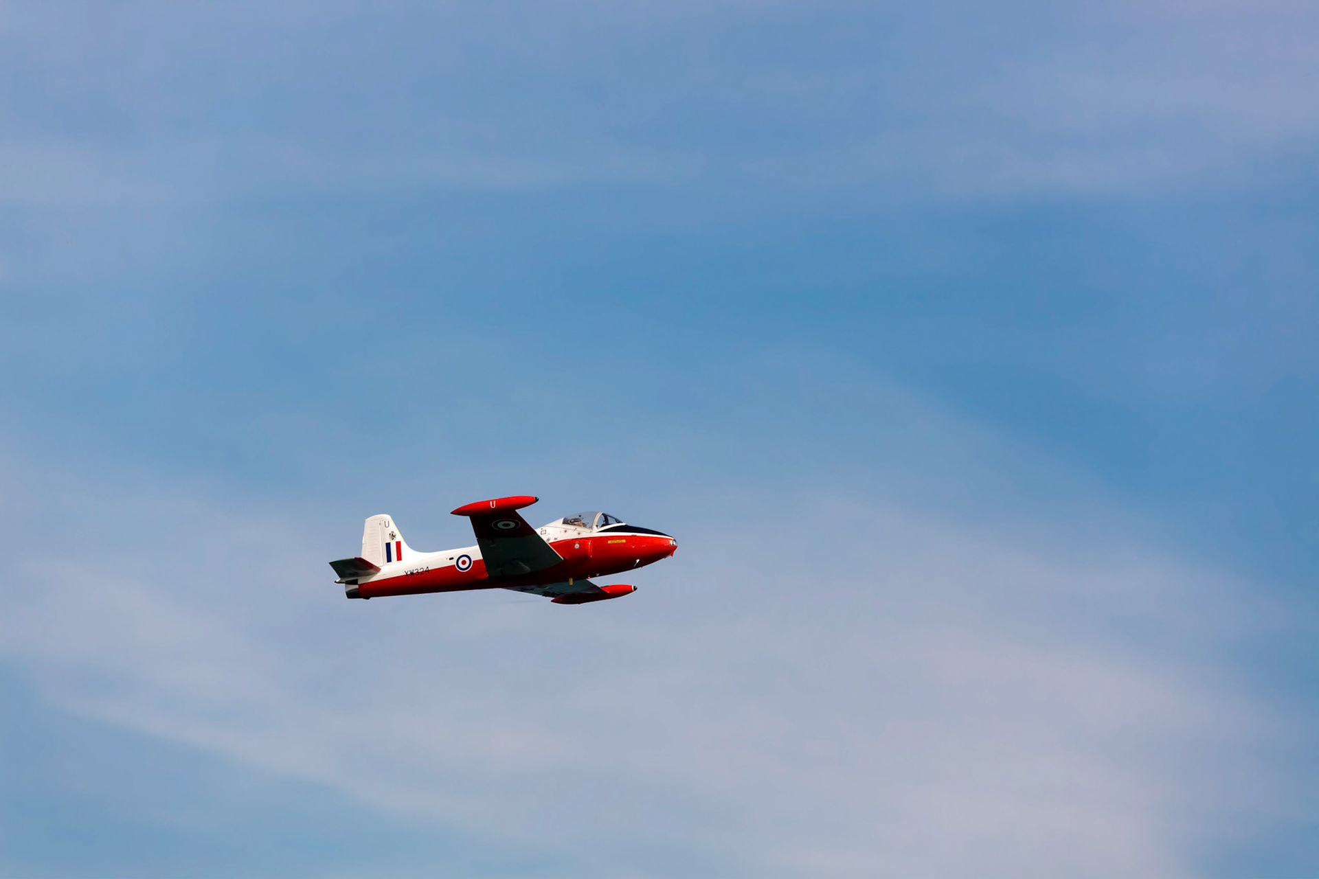Jet Provost T5 at Airbourne