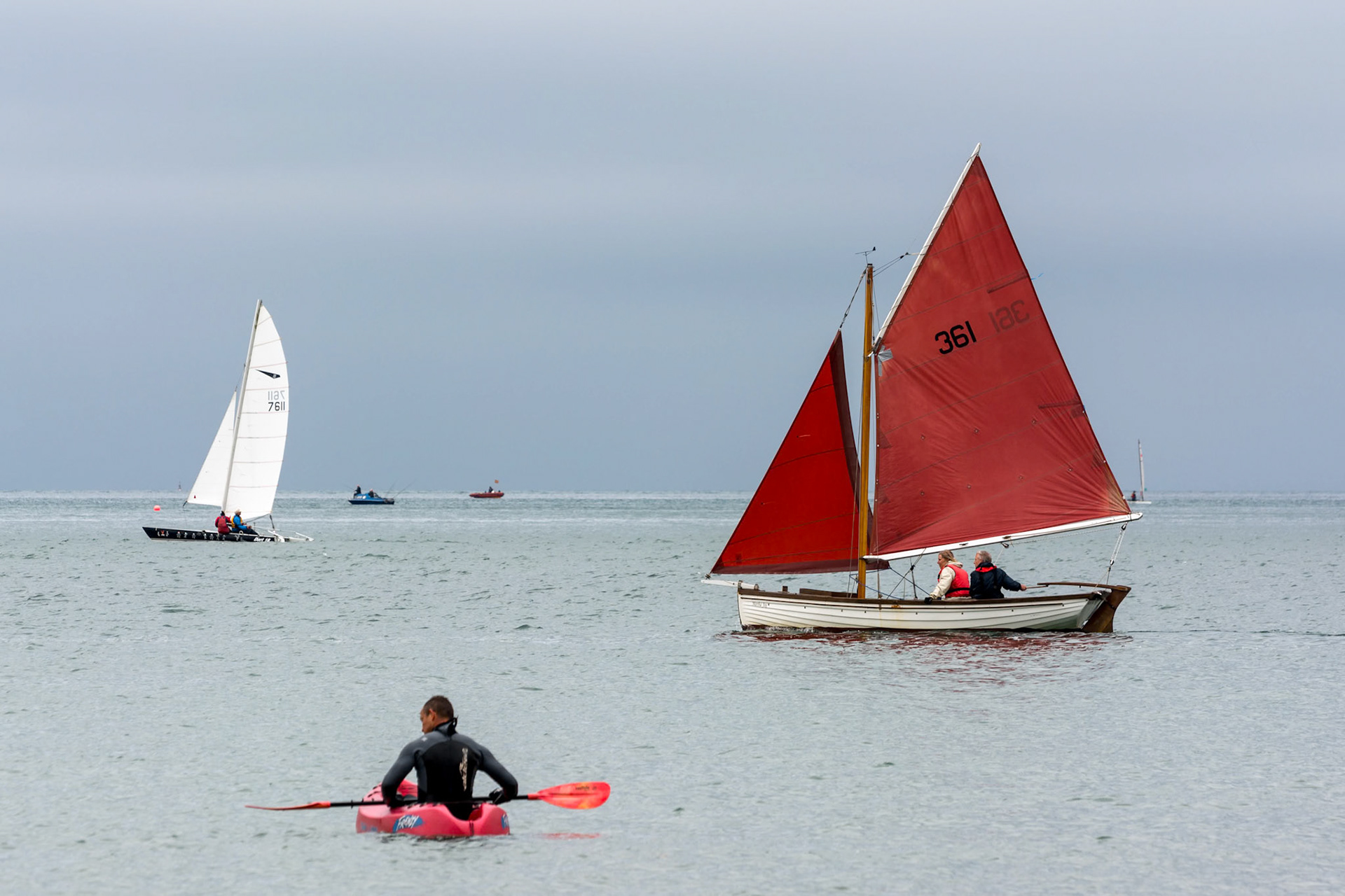 Sailing in the Torridge and Taw Estuary