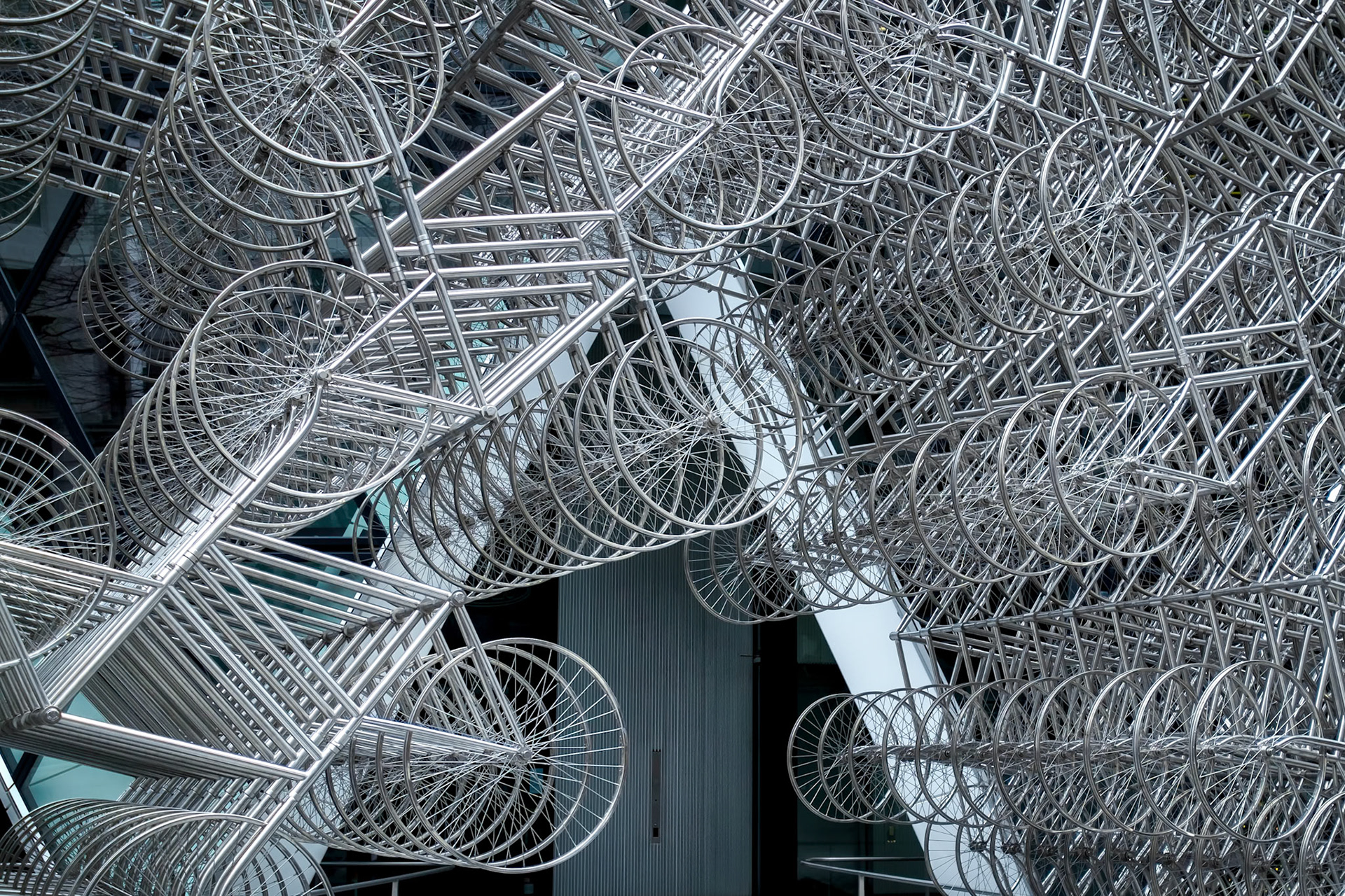 Ai Weiwei's New Forever Sculpture  outside London's Gherkin Building