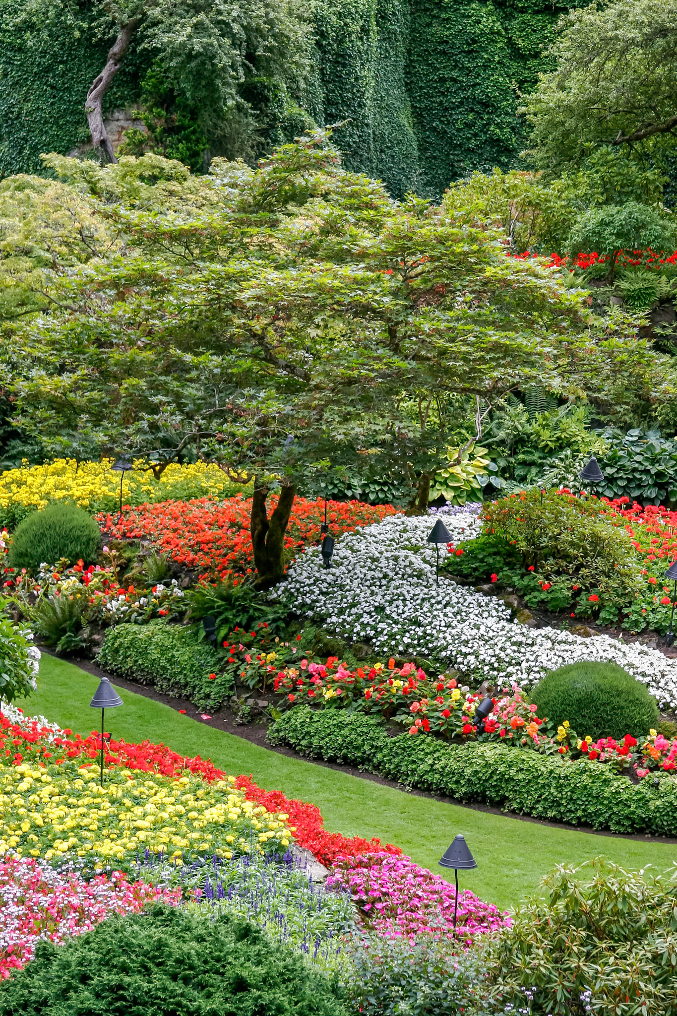 Butchart Gardens in Brentwood Bay Vancouver Island