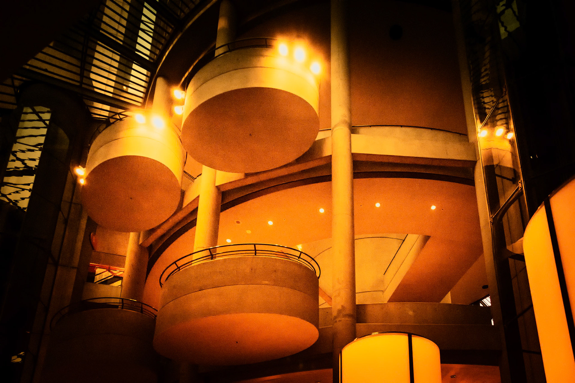 Interior of a Building in Los Angeles