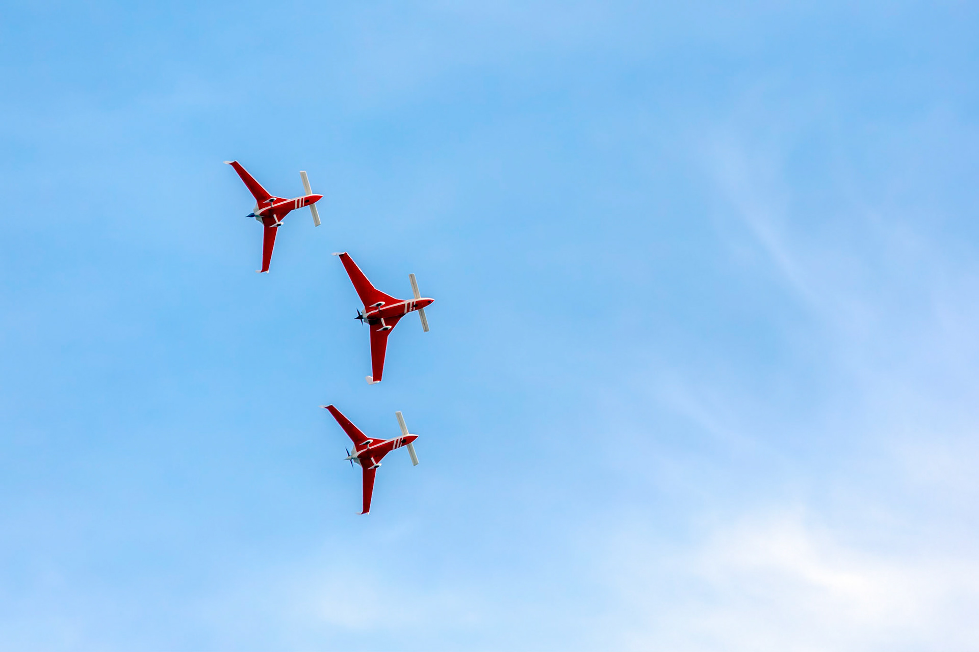 Patrouille Reva Display Team at Airbourne