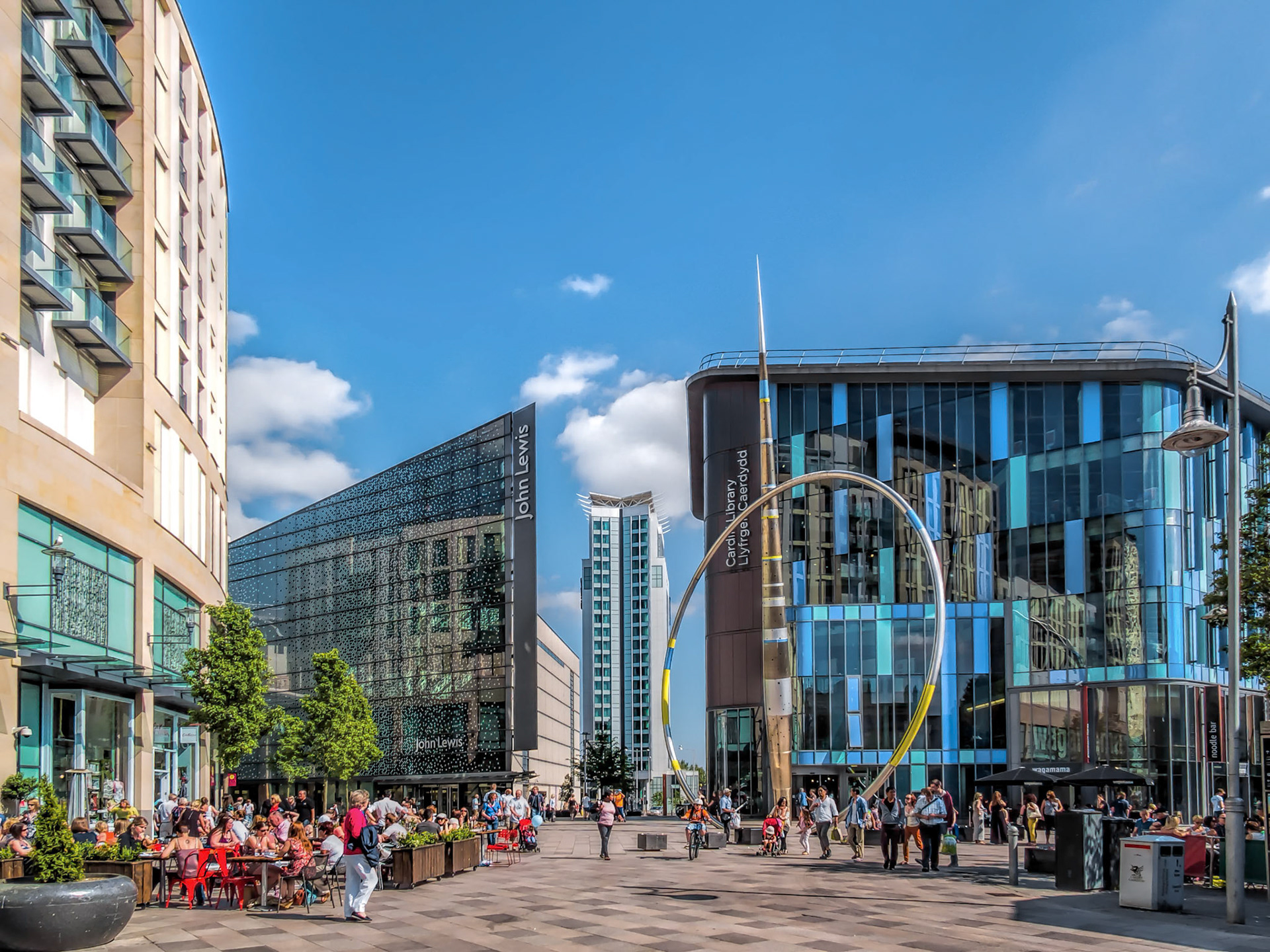 Alliance Sculpture Cardiff City Centre