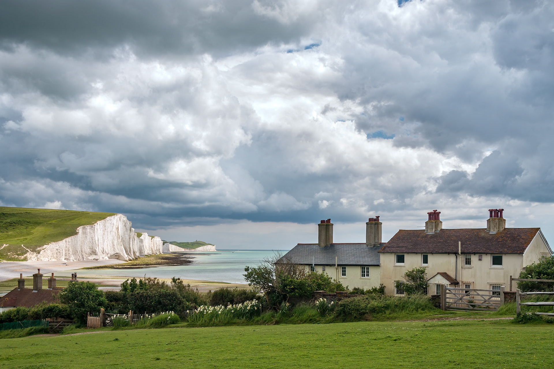 Storm brewing over the Seven Sisters