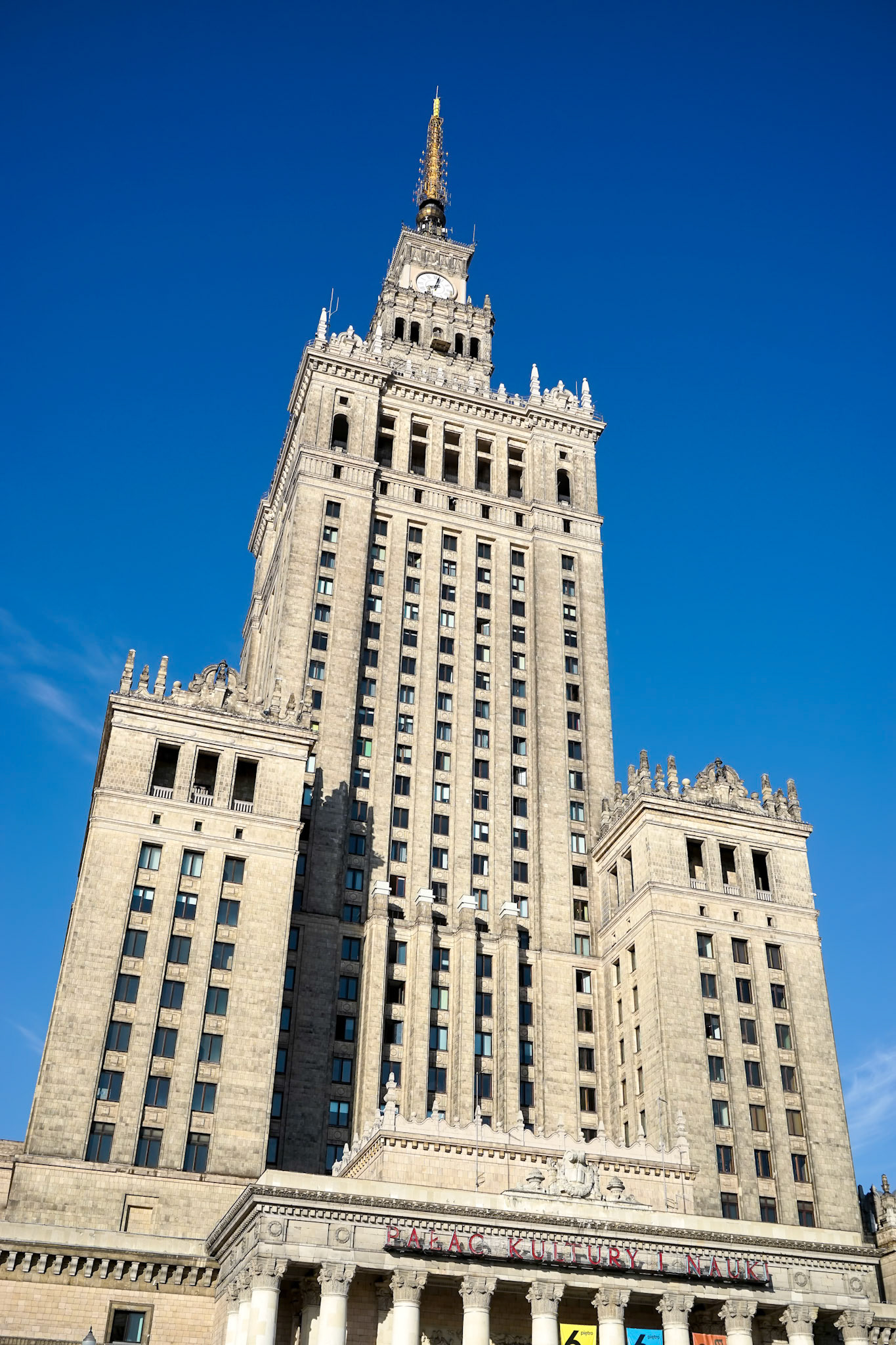 Palace of Culture and Science in Warsaw Poland