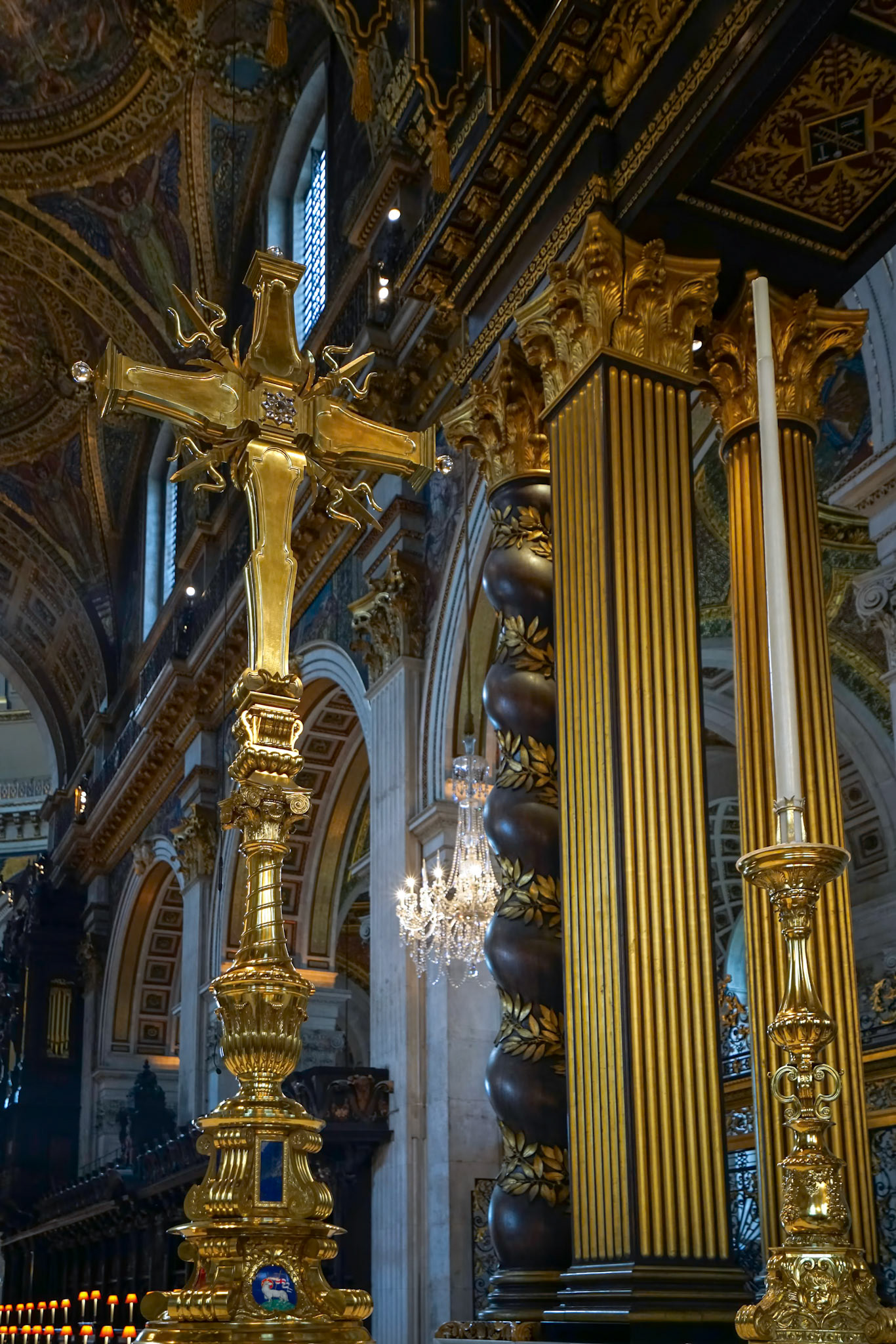 Interior View of St Pauls Cathedral