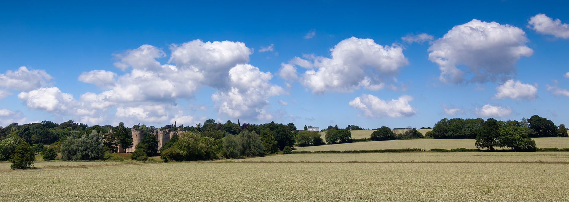 Bodiam Castle Landscape