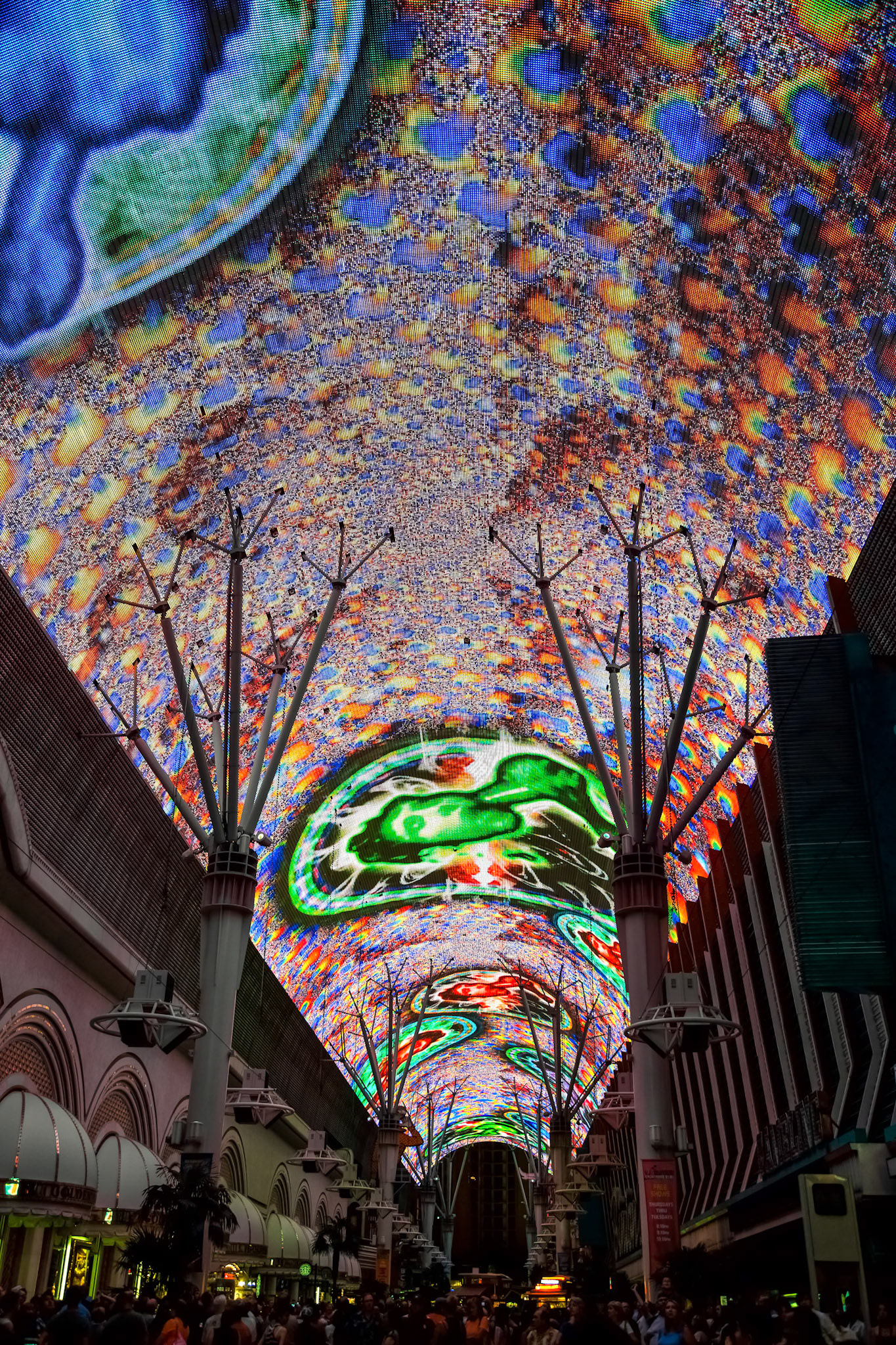The Fremont Light Experience in Las Vegas