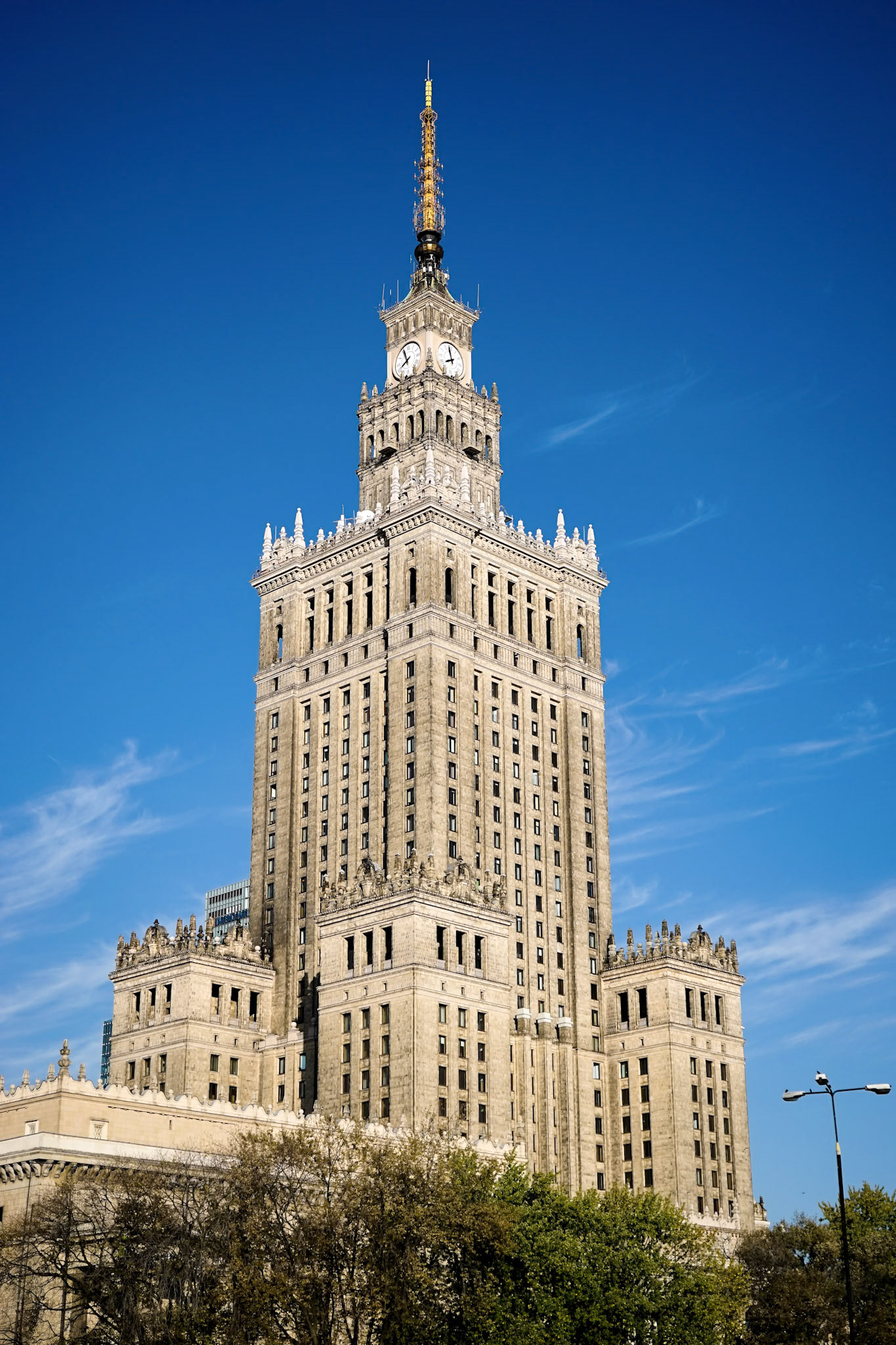 Palace of Culture and Science in Warsaw Poland