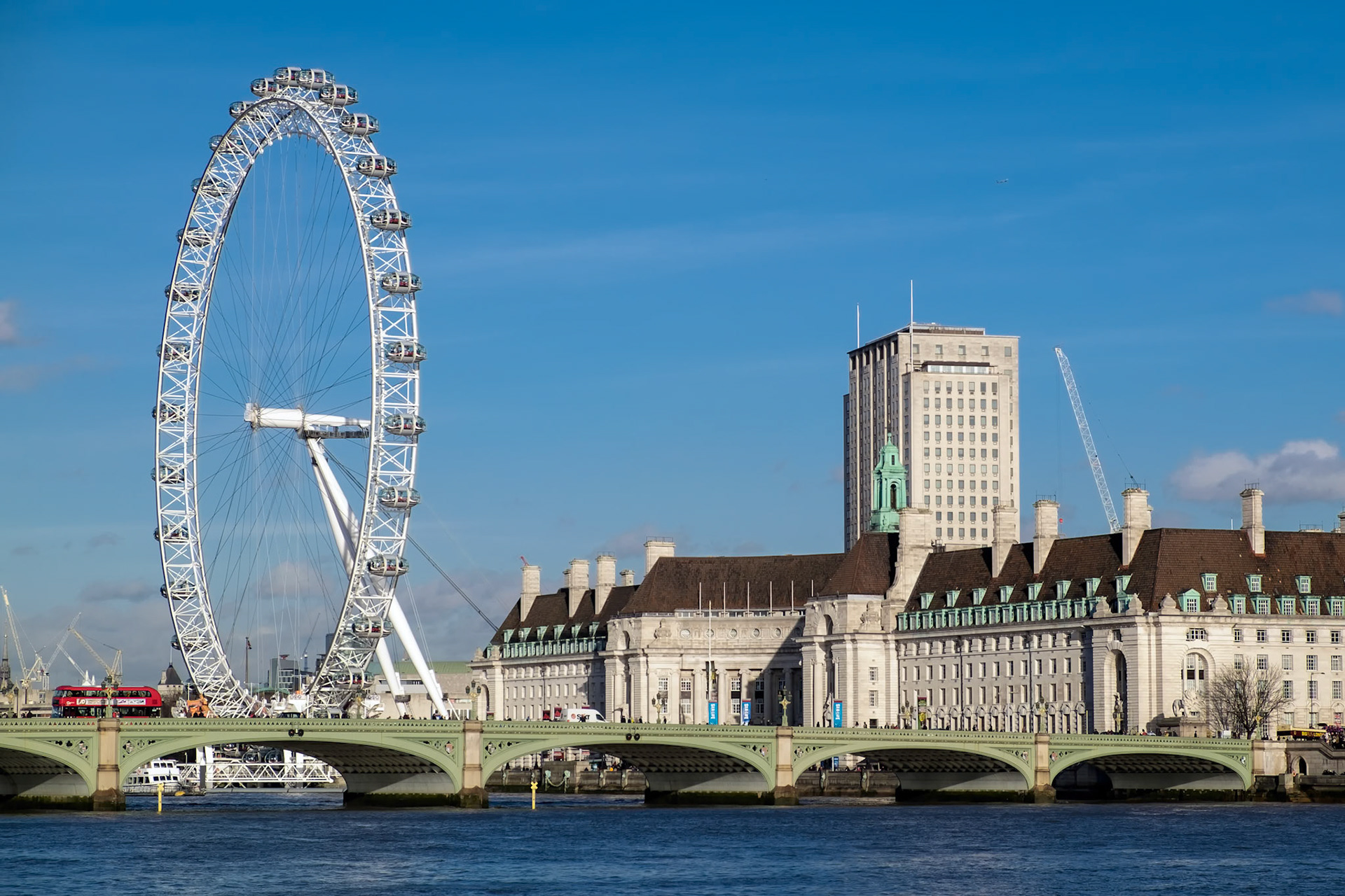 View of the London Eye