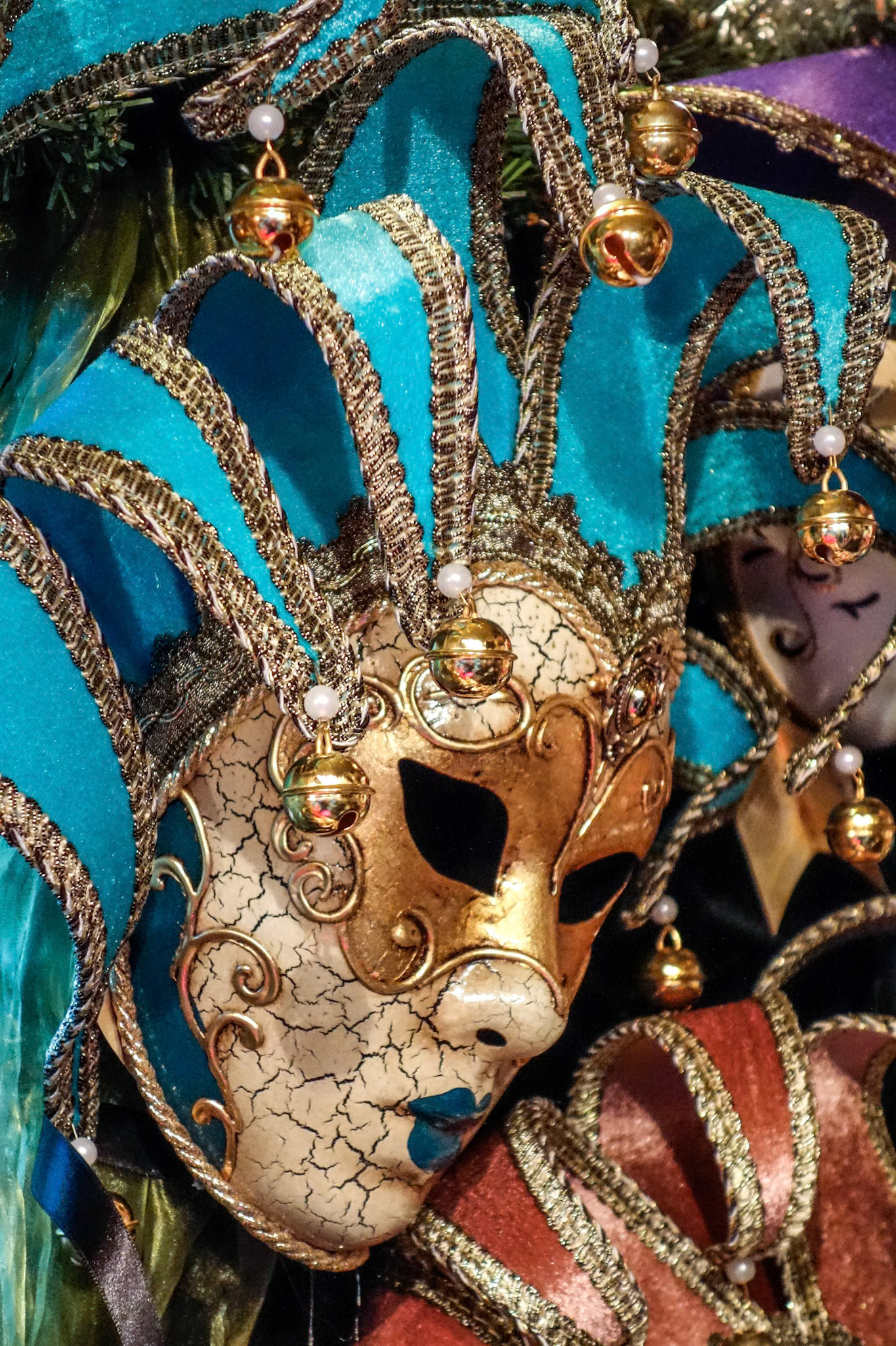 Venetian Mask For Sale at Winter Wondeland in Hyde Park