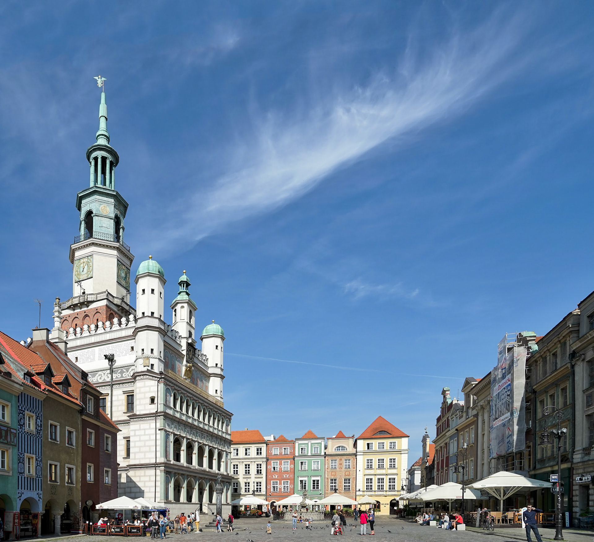 Town Hall Clock Tower in Poznan