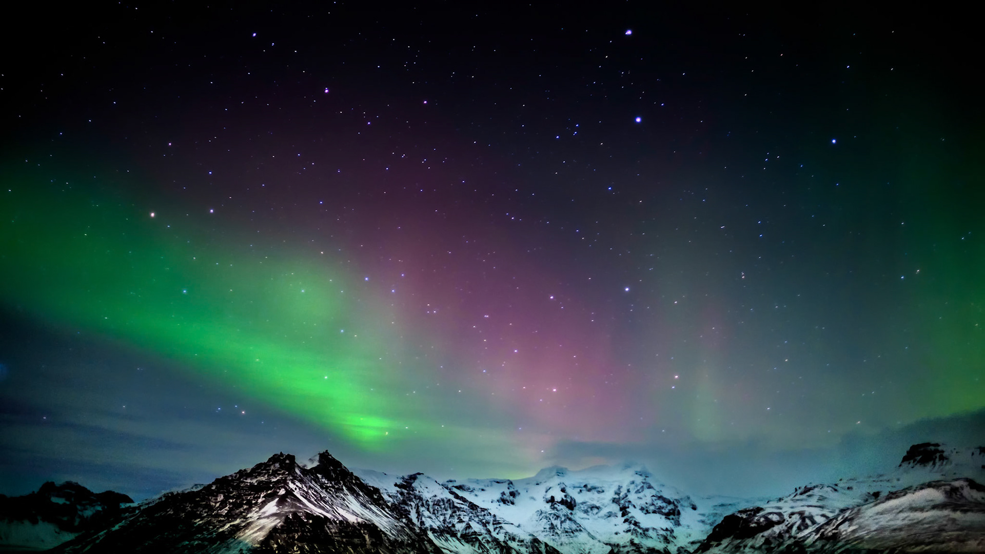 Northern Lights Southern Iceland