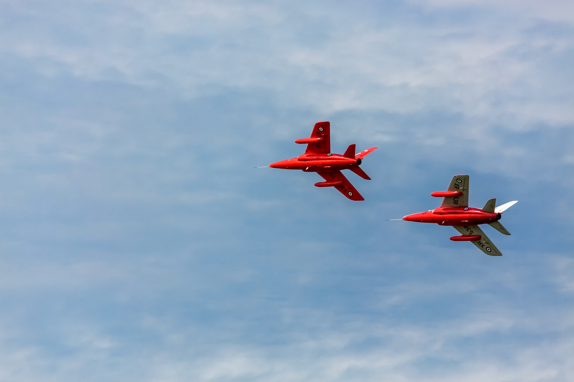 Folland Gnats at Shoreham Airshow